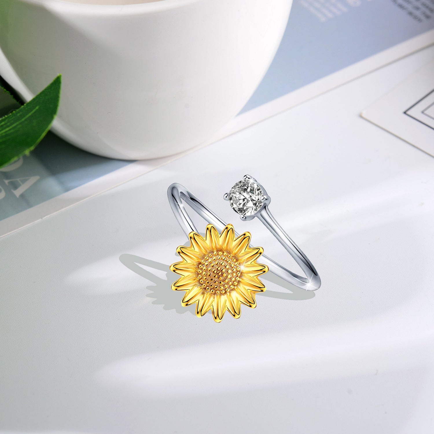 Blooming Sunflower Ring