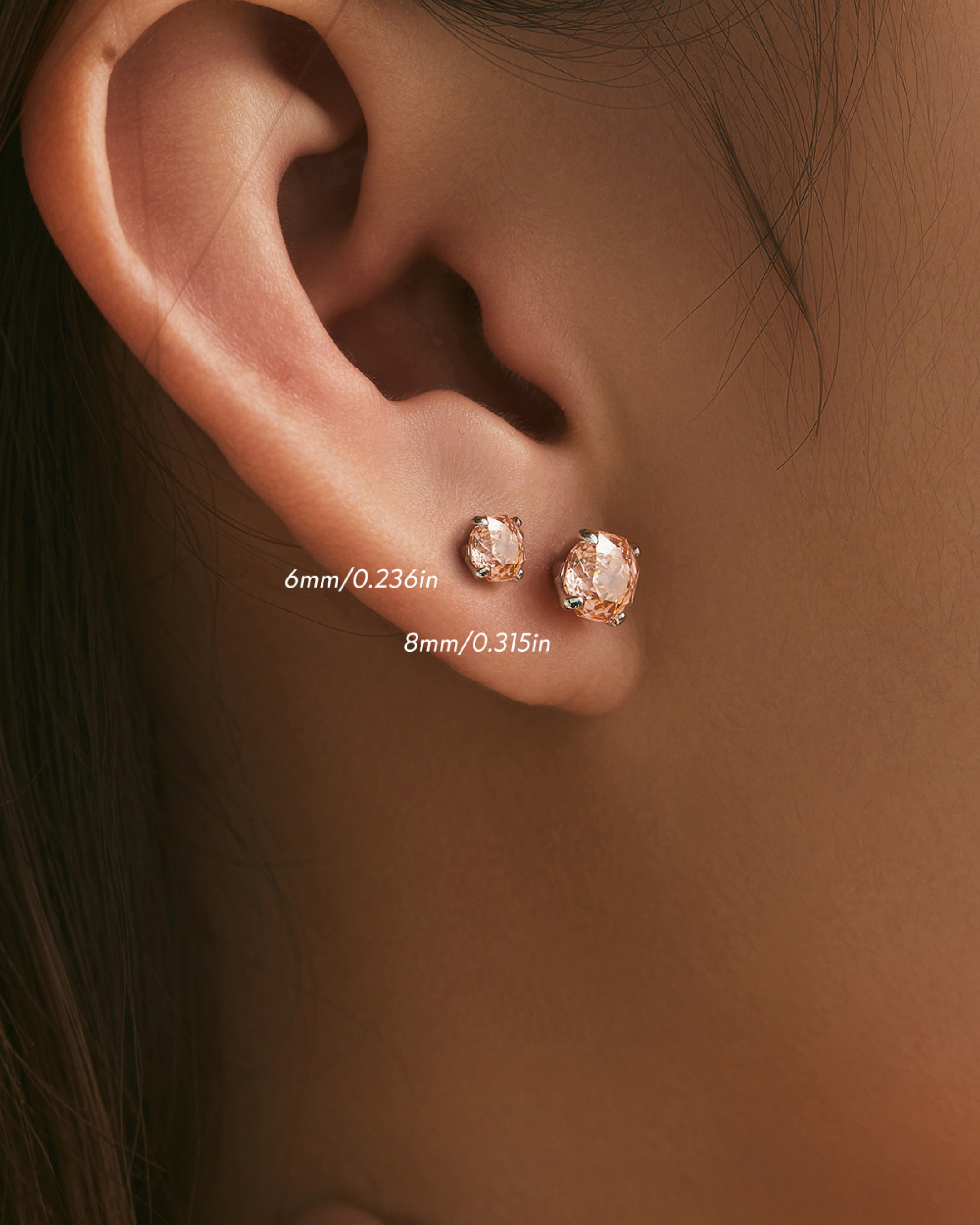 Luxe Solitaire Studs