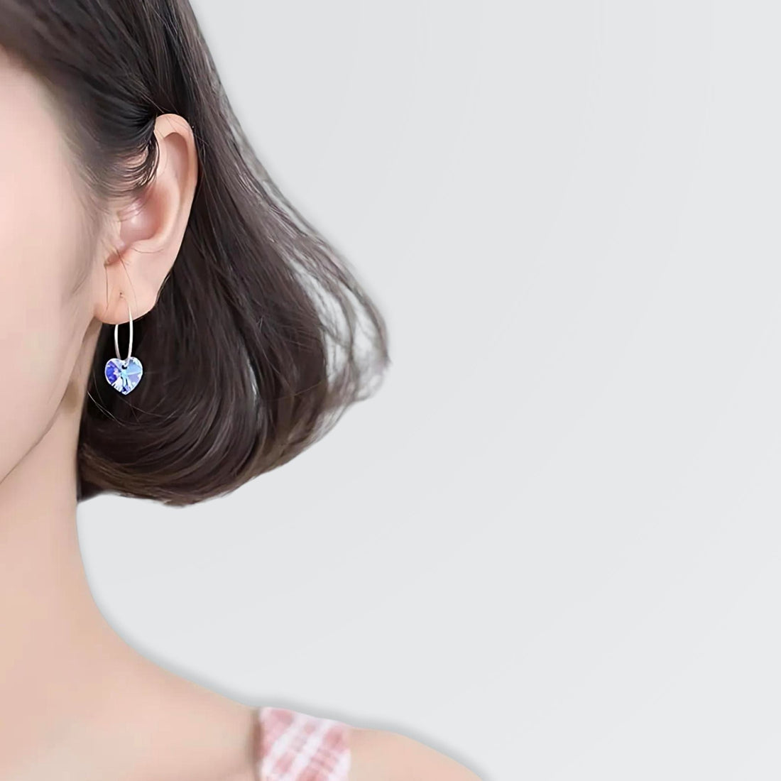 Aros con corazones centelleantes