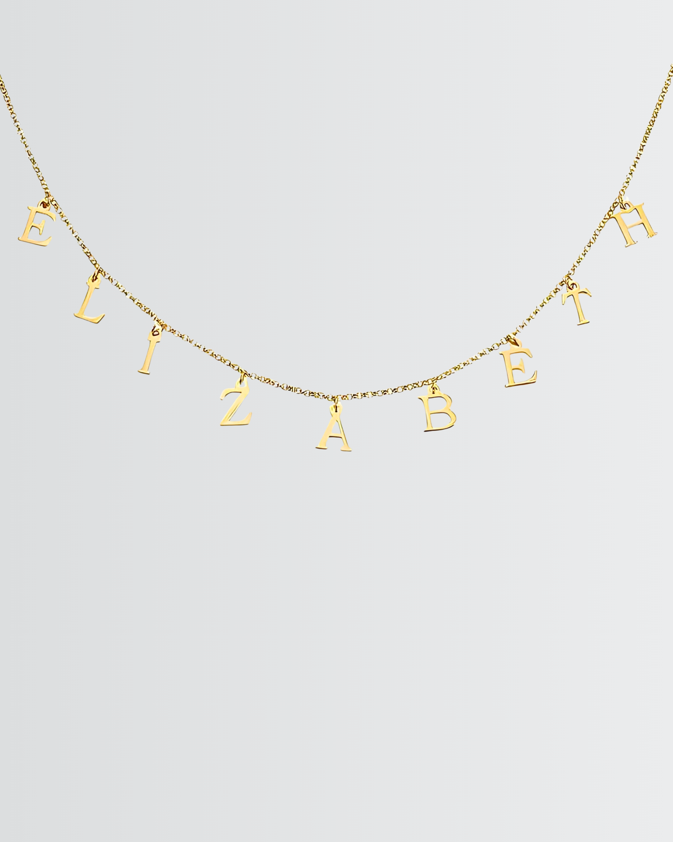 Personalize Your Initial Letters Necklace