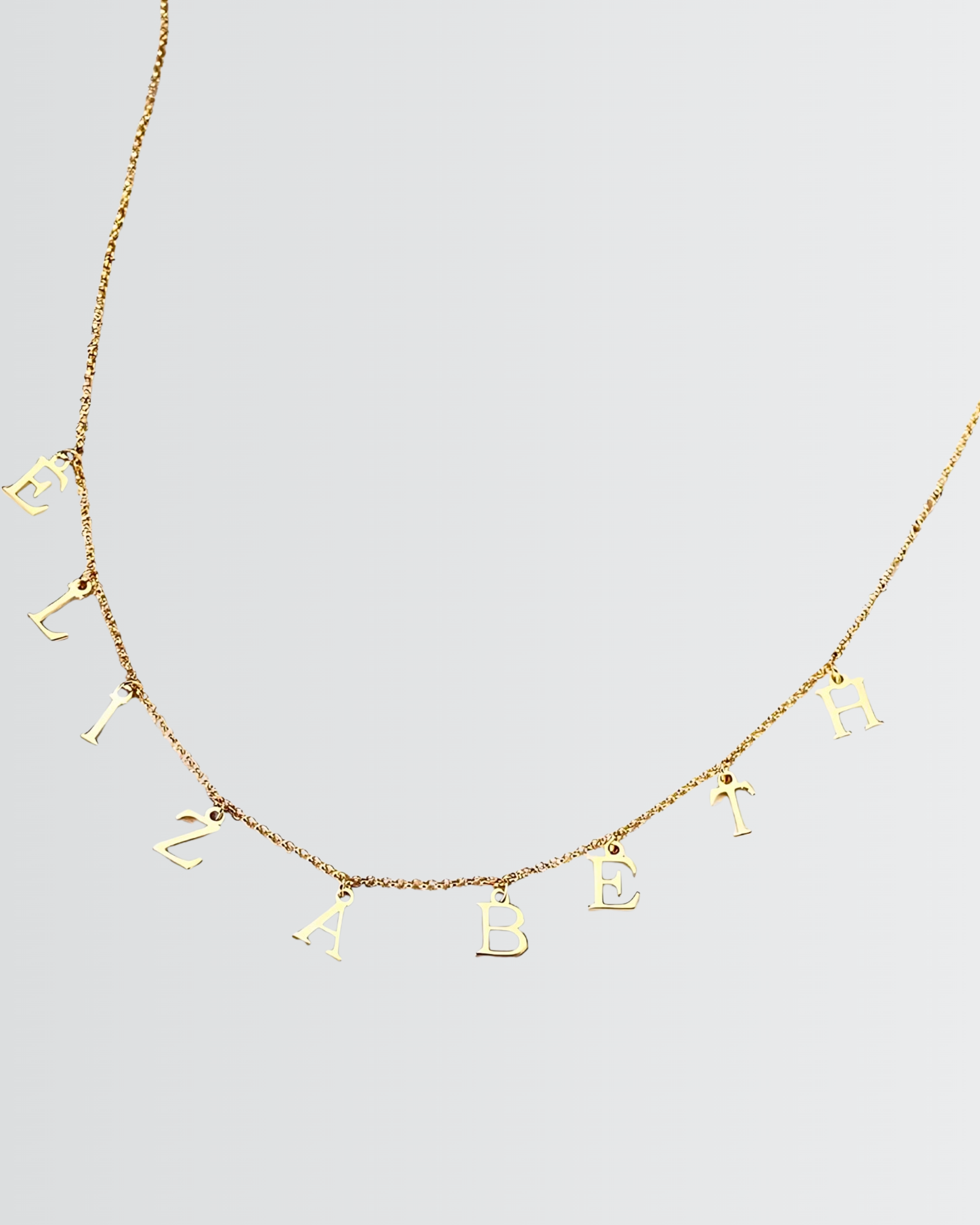 Personalize Your Initial Letters Necklace