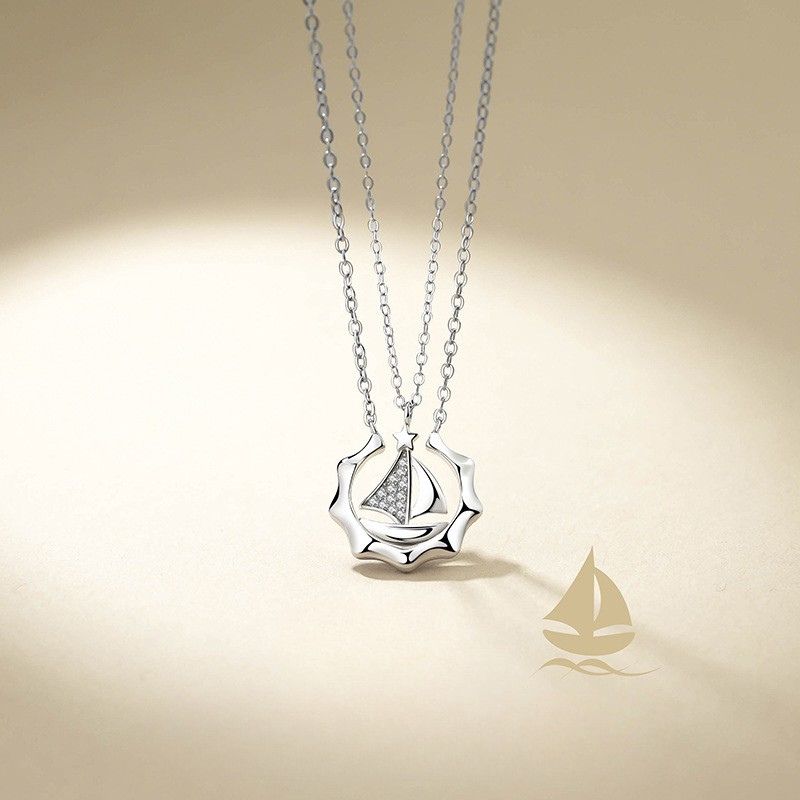 Drift Into Forever Couple Necklace