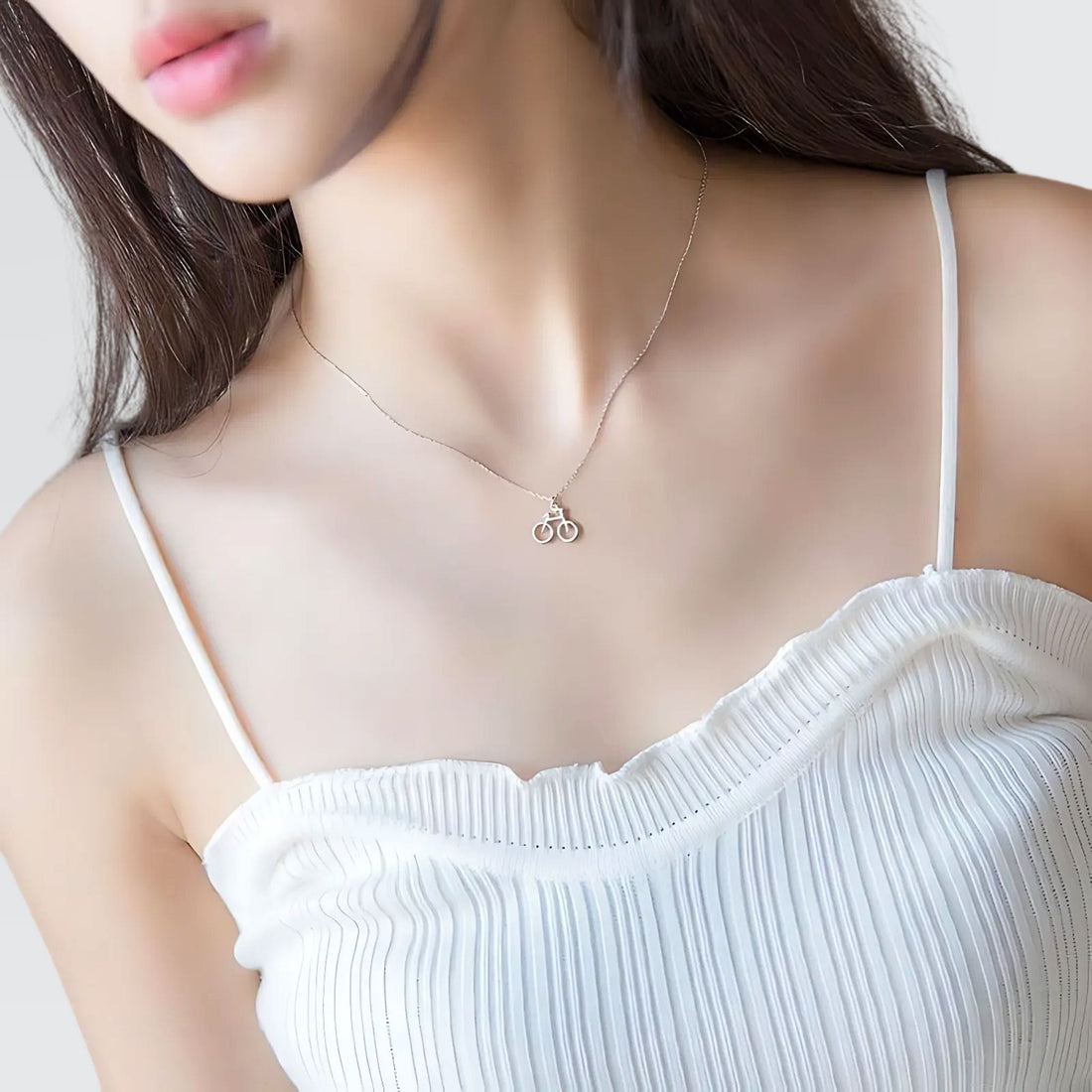 Collier minimaliste Mon vélo