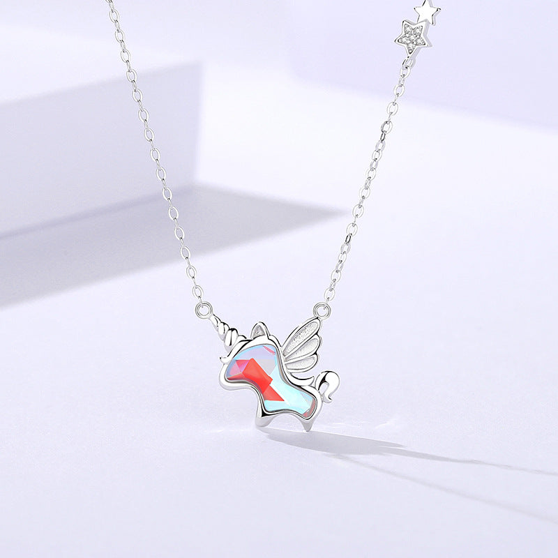 Magic in Motion Unicorn Necklace