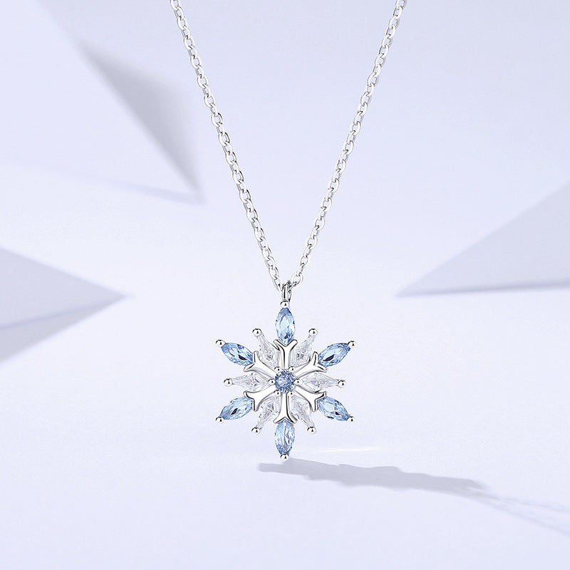 Frozen in Time Snowflake Necklace
