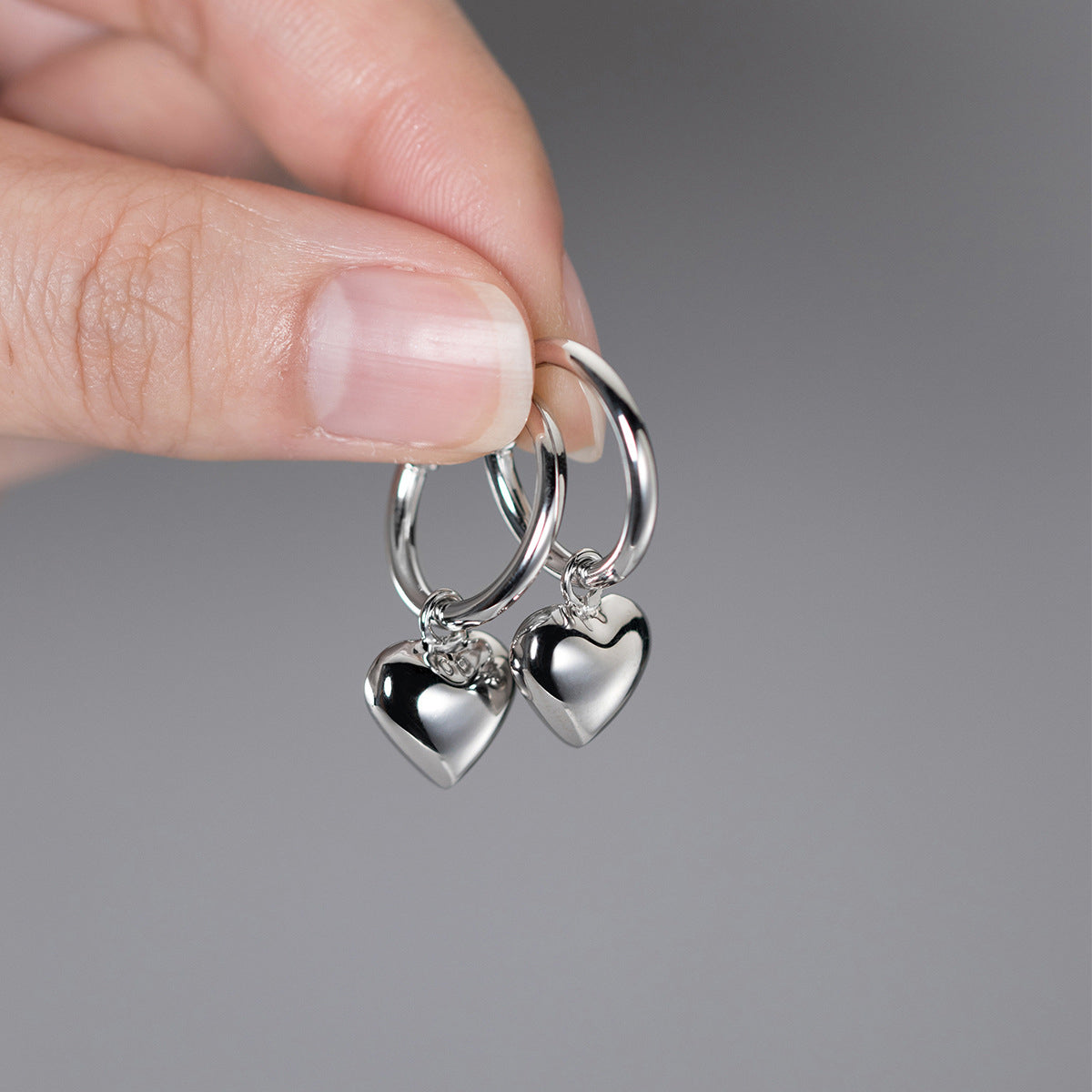 Too Bold To Break Heart Earrings