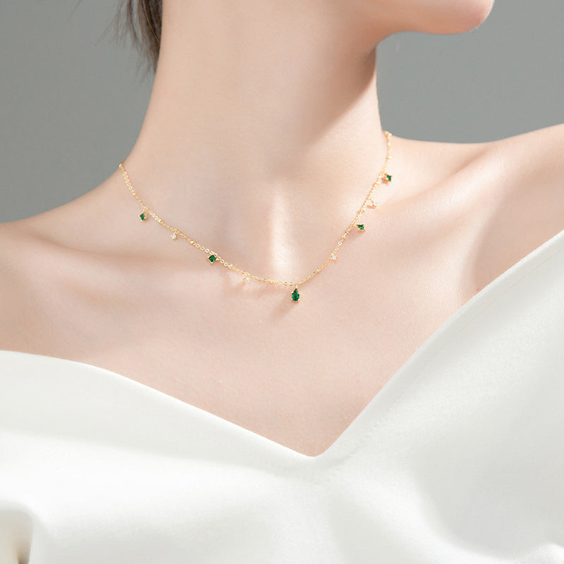 The Silken Edge Minimal Necklace