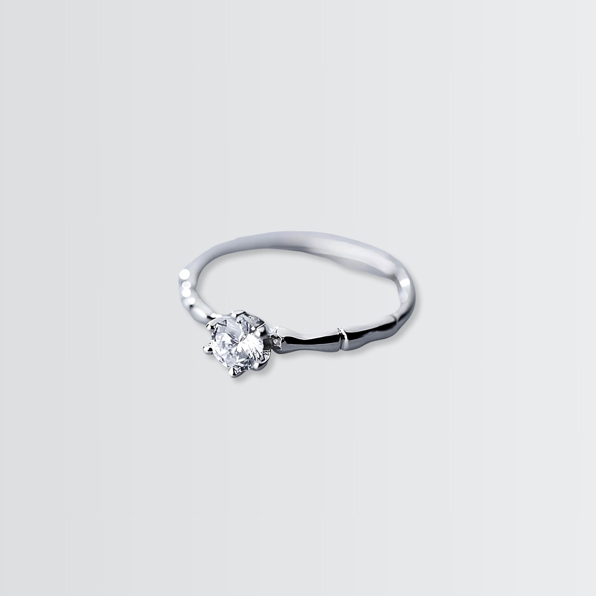 Bague solitaire Love Your Curves