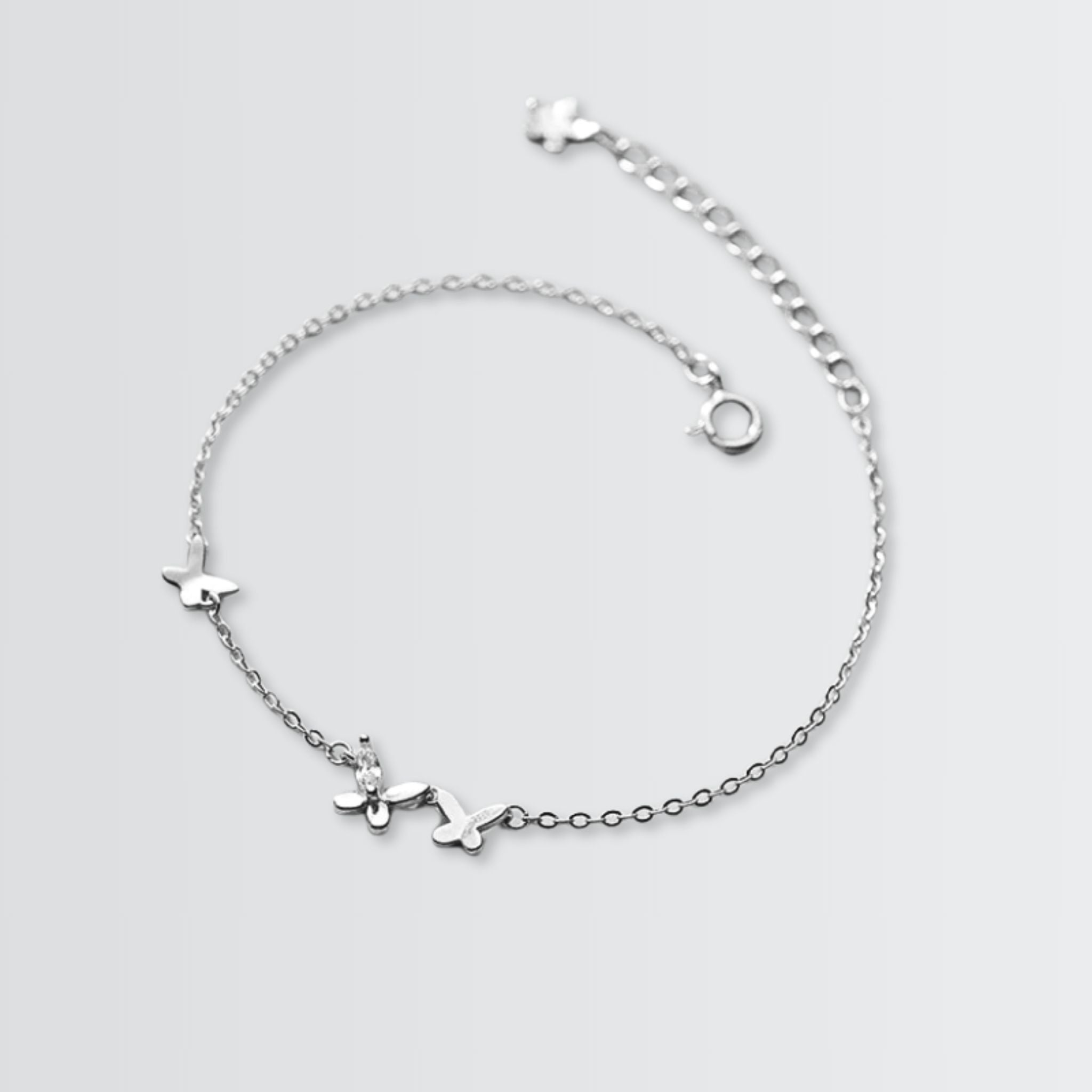 Bracelet Papillons Scintillants