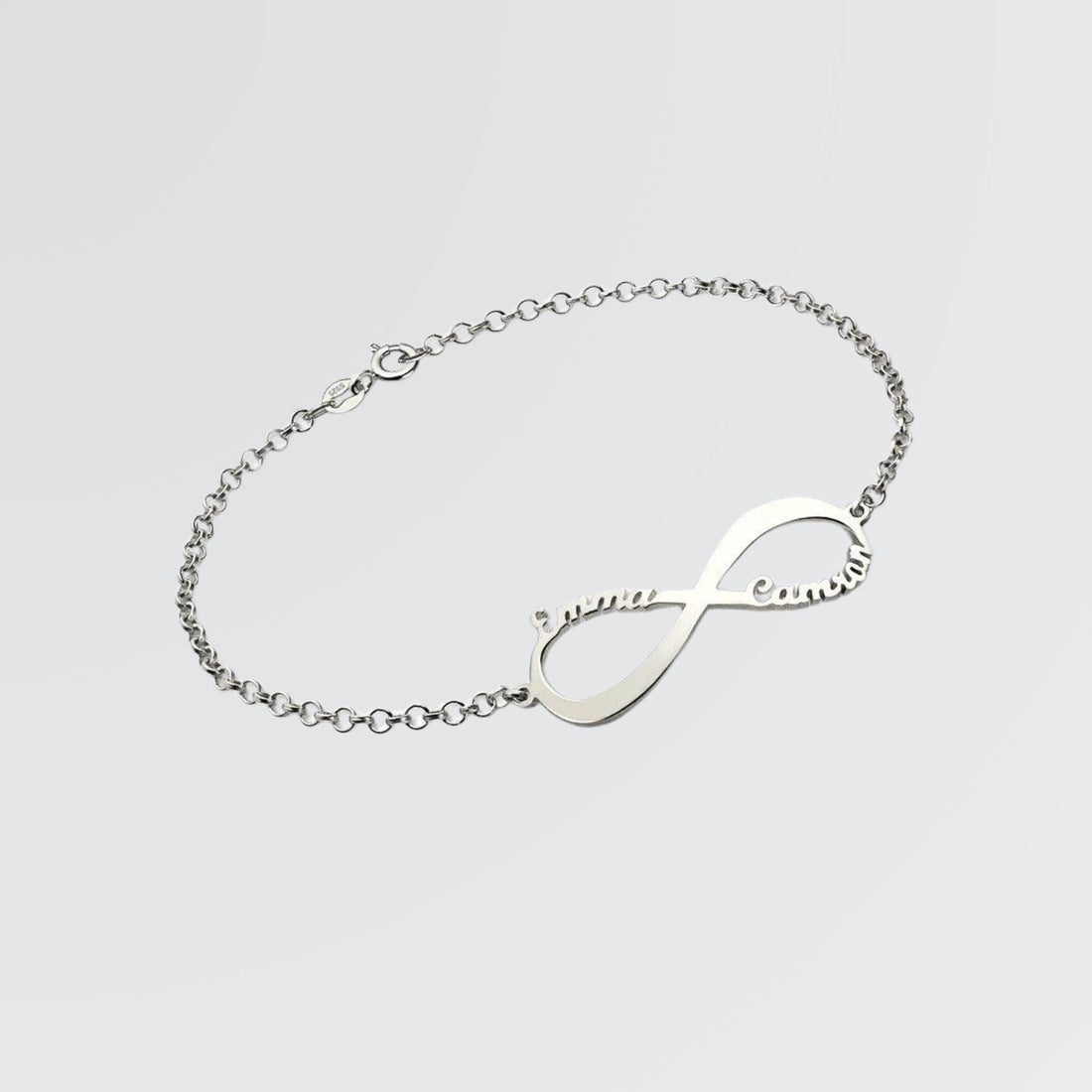 Personnalisez votre bracelet infini avec vos noms