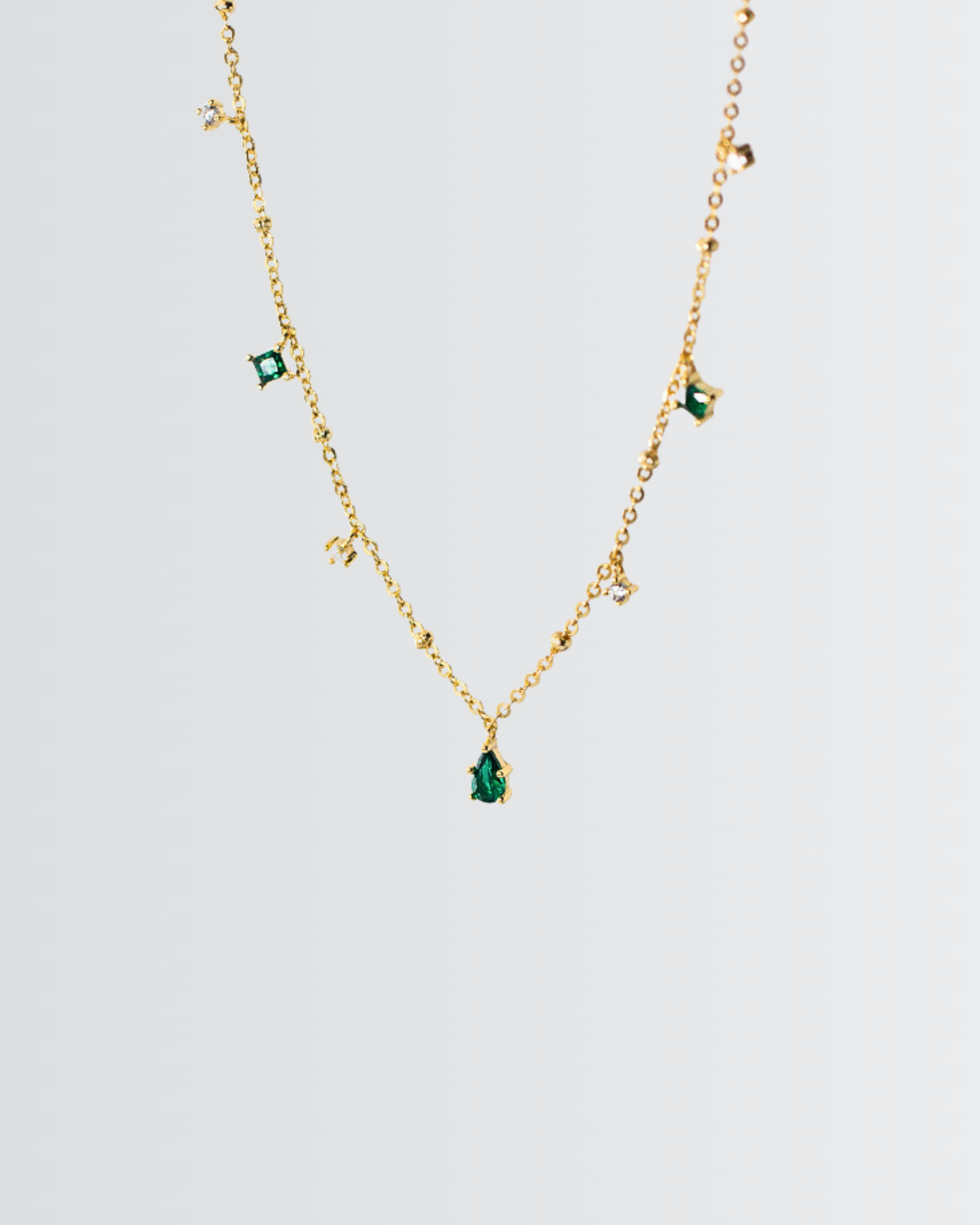 The Silken Edge Minimal Necklace