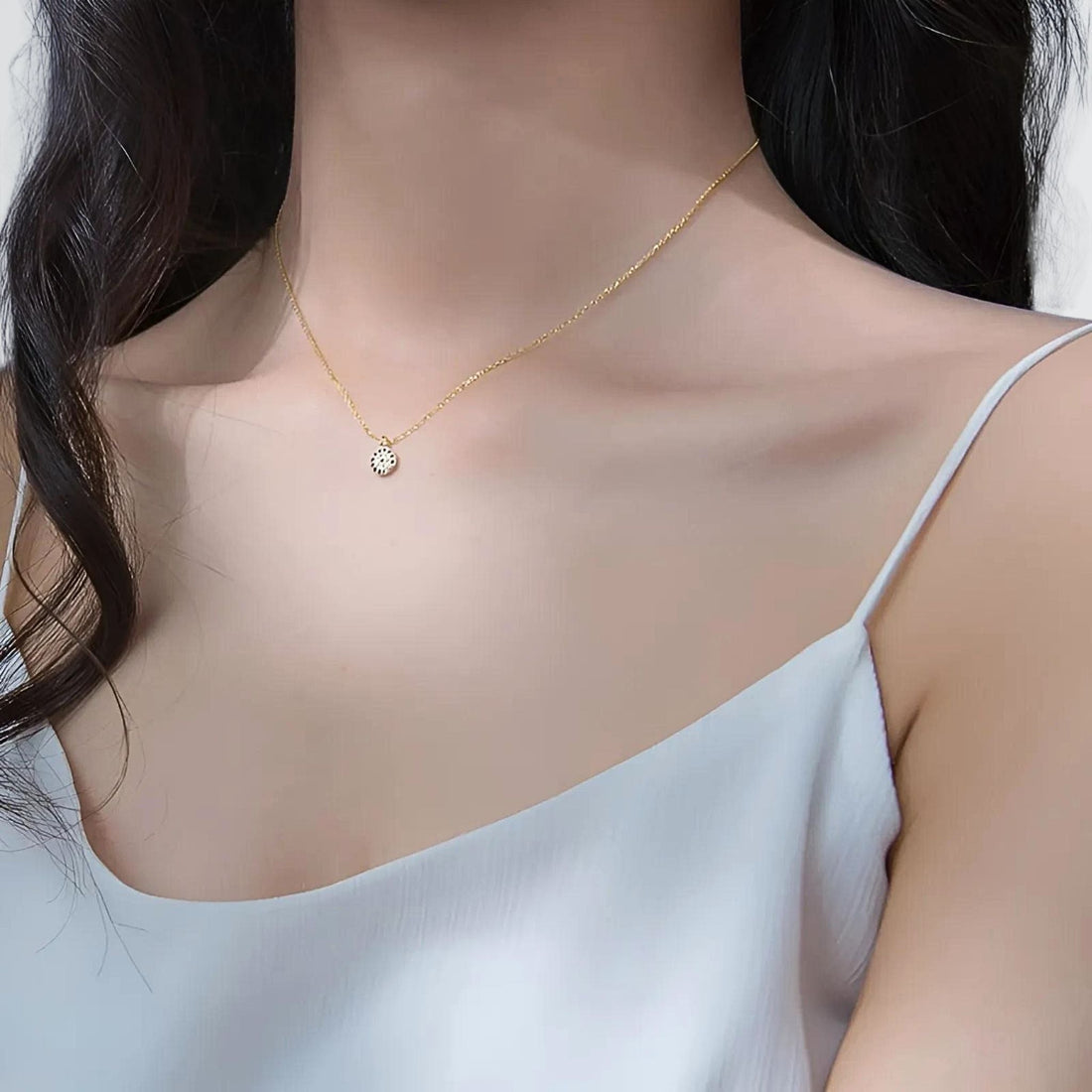 Collier minimaliste Mere Evil Eye