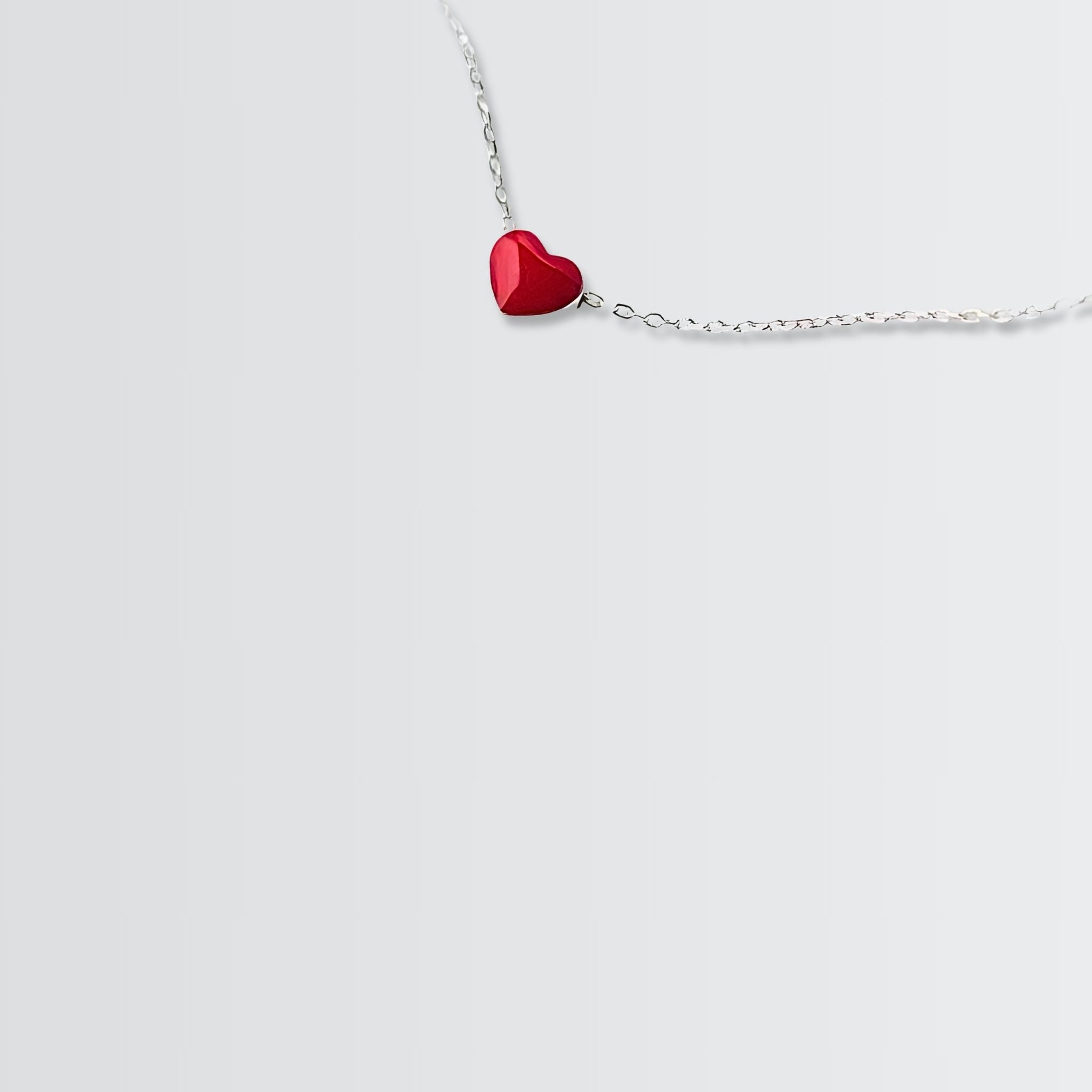 Collier minimaliste Mon petit coeur