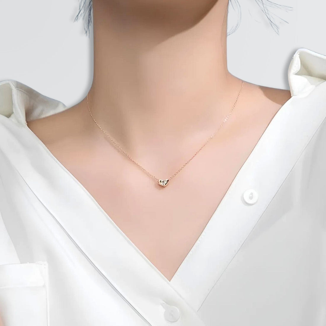 Collier Coeur Imparfaitement Parfait