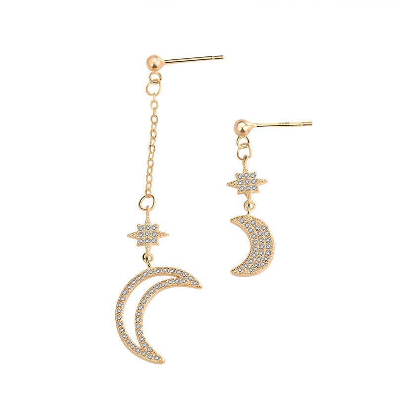 Cosmic Curve Elegant Earrings