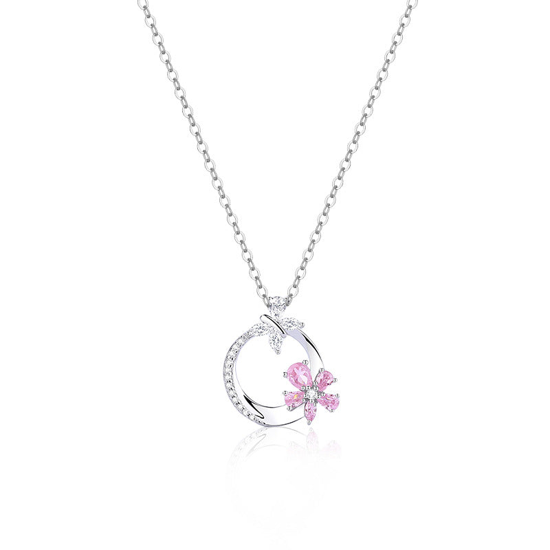 Butterfly Bloom Sparkle Necklace