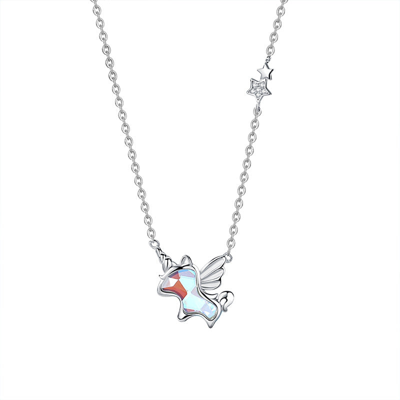 Magic in Motion Unicorn Necklace