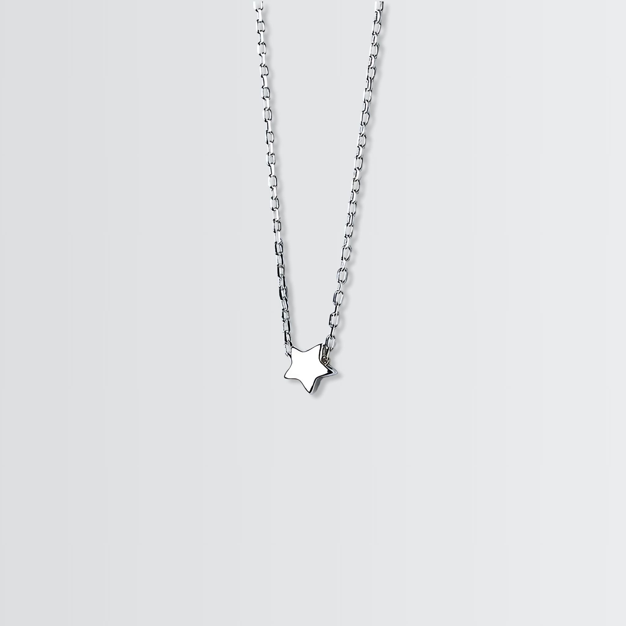 Collier étoile minimaliste