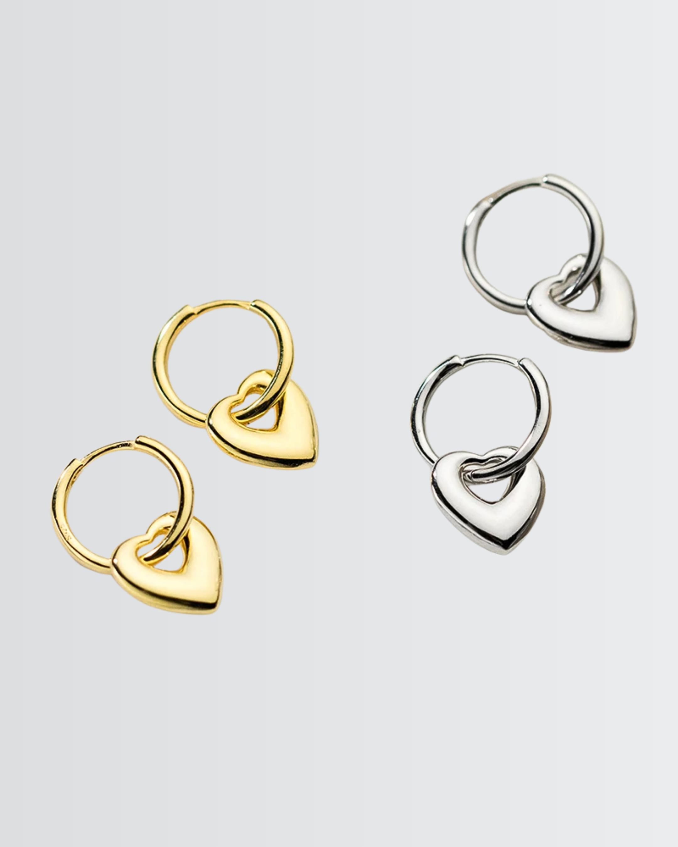 Bold In Love Hoop Earrings