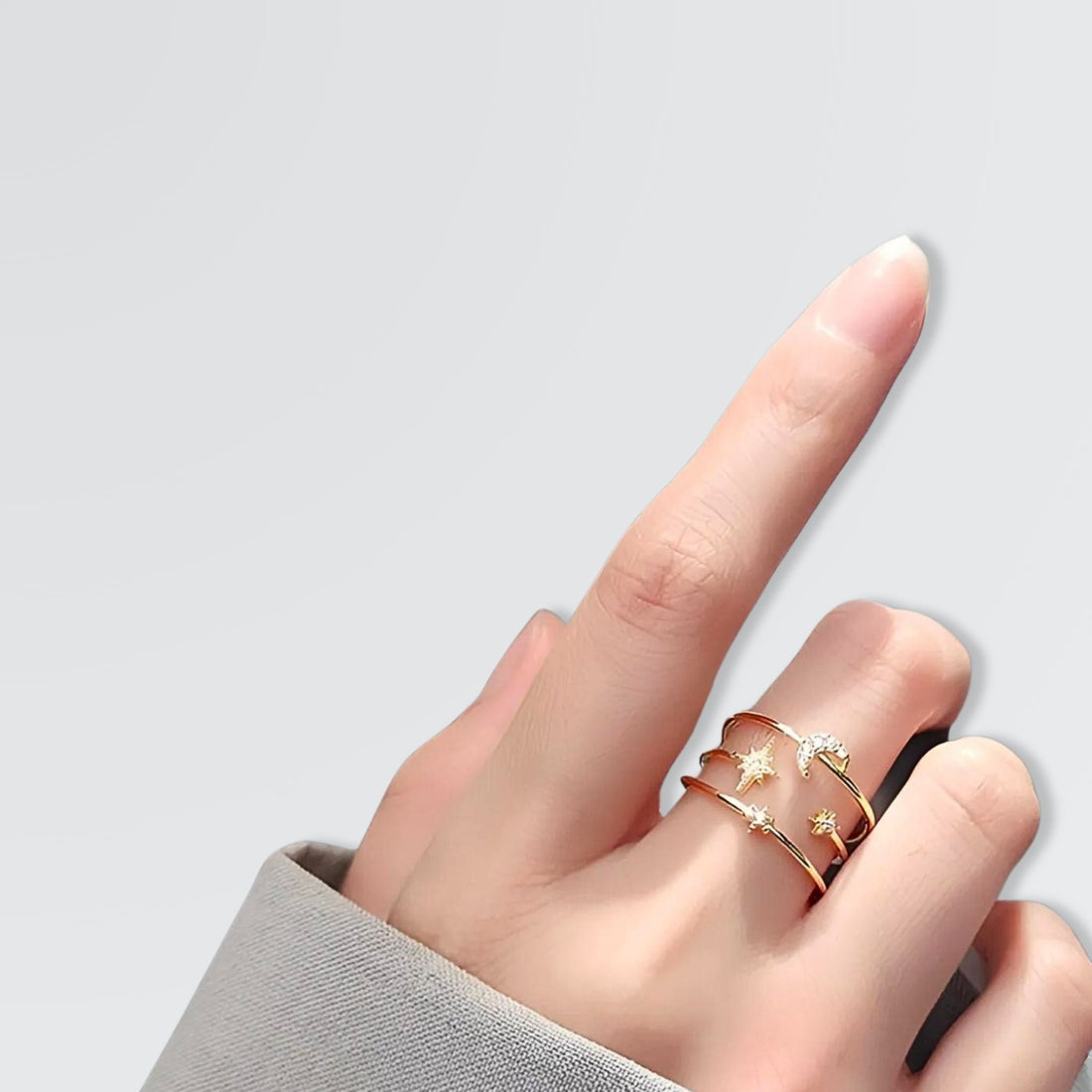 Bague Crépuscule Dorée