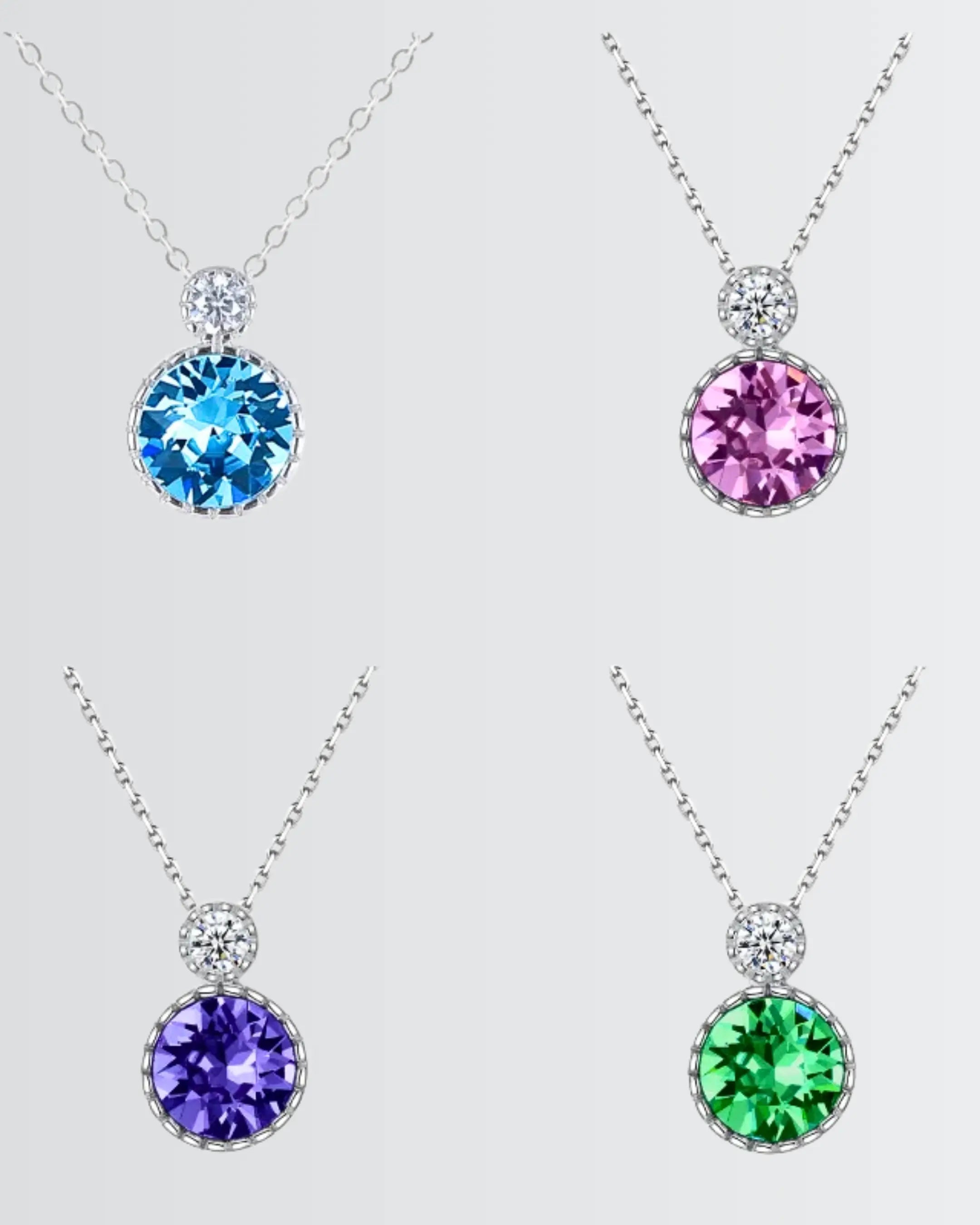 Bespoke Spark Necklace - Silver Necklace by BLINGLANE
