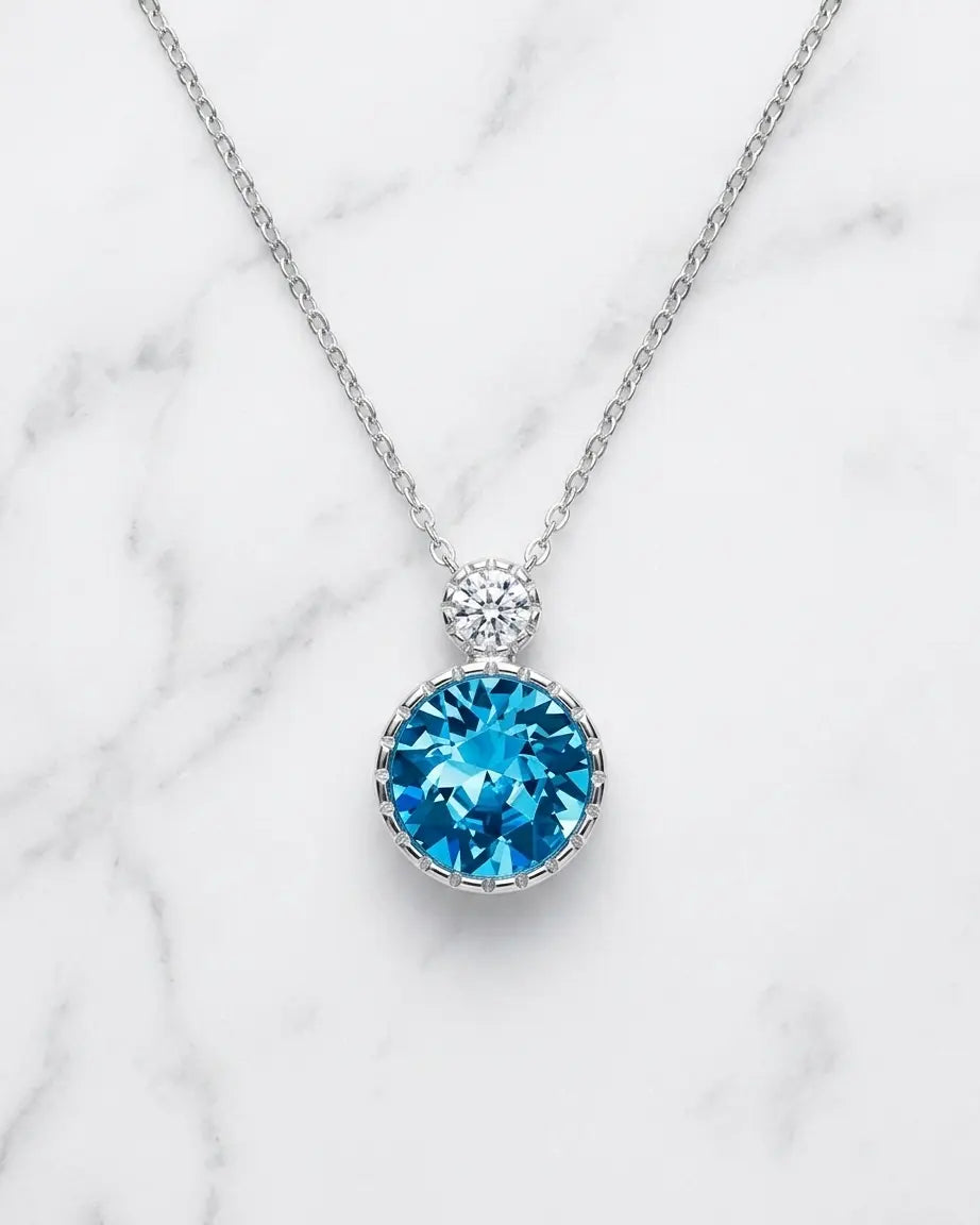 Bespoke Spark Necklace - Silver Necklace by BLINGLANE