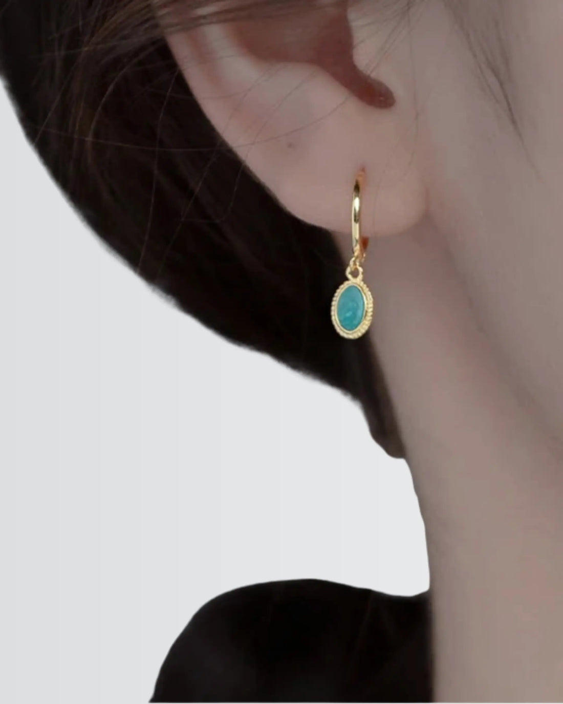 Boho Breeze Hoop Earrings - Silver Earrings by BLINGLANE