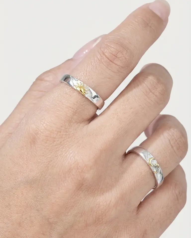 Bound By The Skies Love Bands - Silver Ring by BLINGLANE