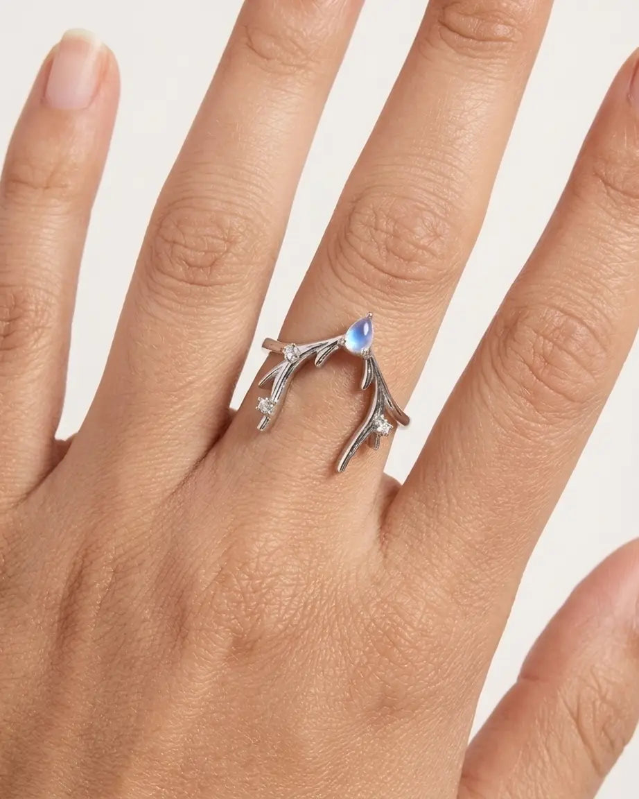 Crowned By Nature Forever Love Bands - Silver Rings by BLINGLANE