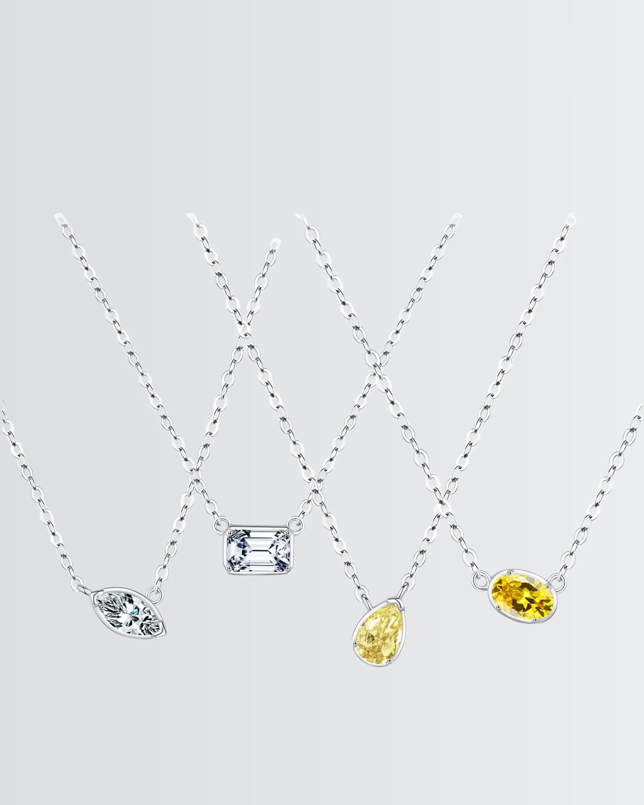 Designed to be Yours Forever Necklace - Silver Necklace by BLINGLANE