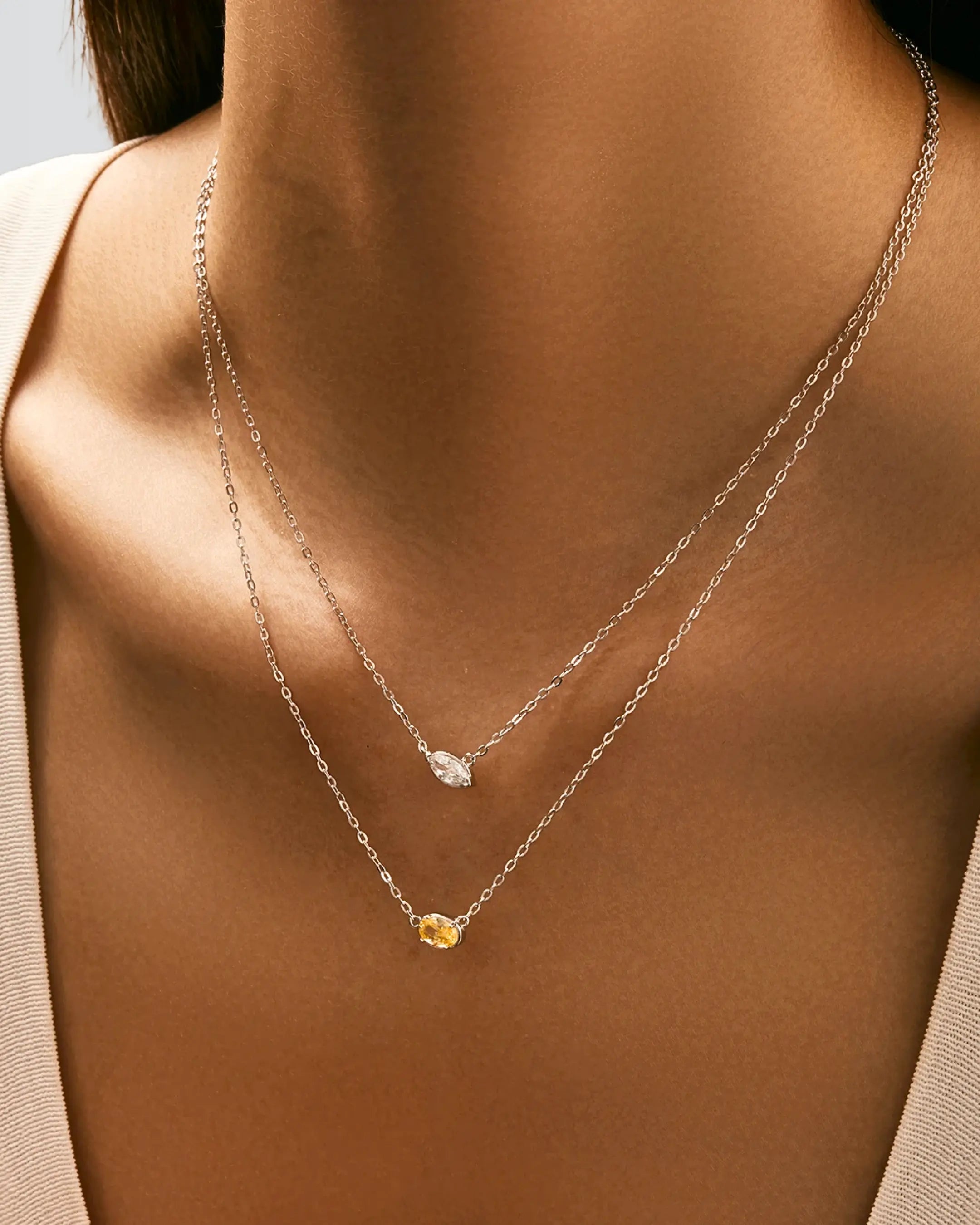 Designed to be Yours Forever Necklace - Silver Necklace by BLINGLANE