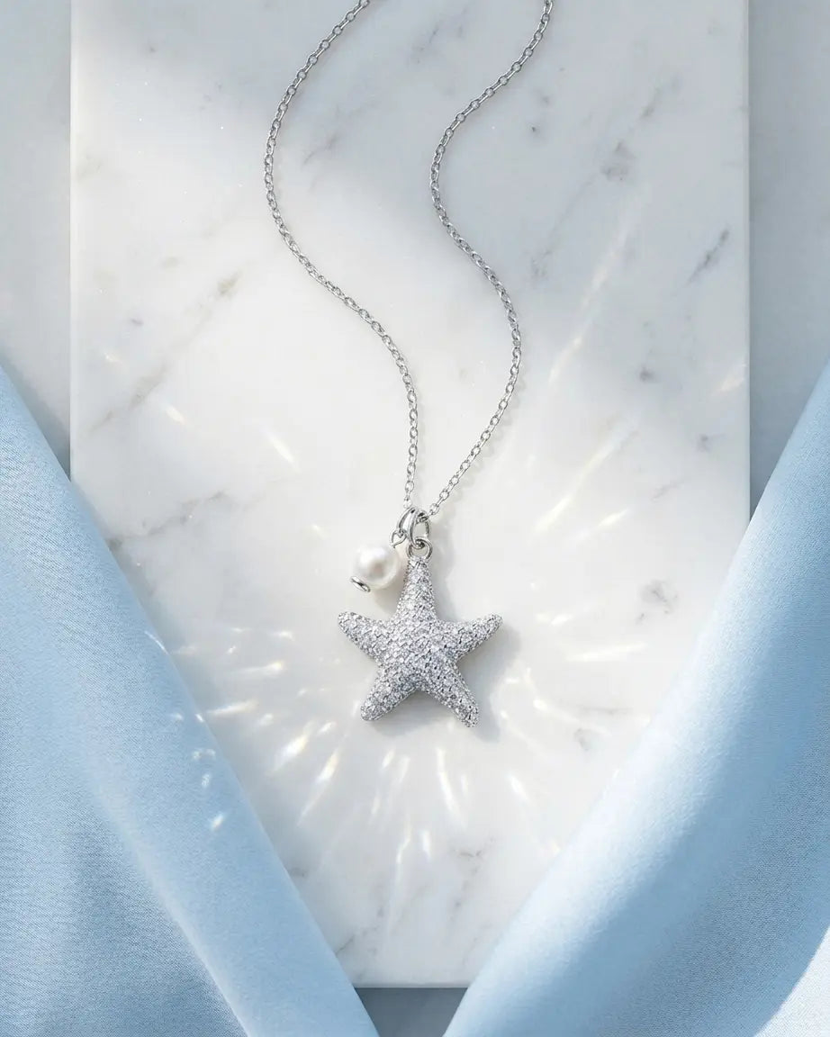 Destined To Shine Minimal Necklace - Silver Necklace by BLINGLANE