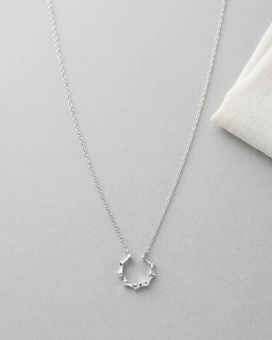 Drift Into Forever Couple Necklace - Silver Necklace by BLINGLANE