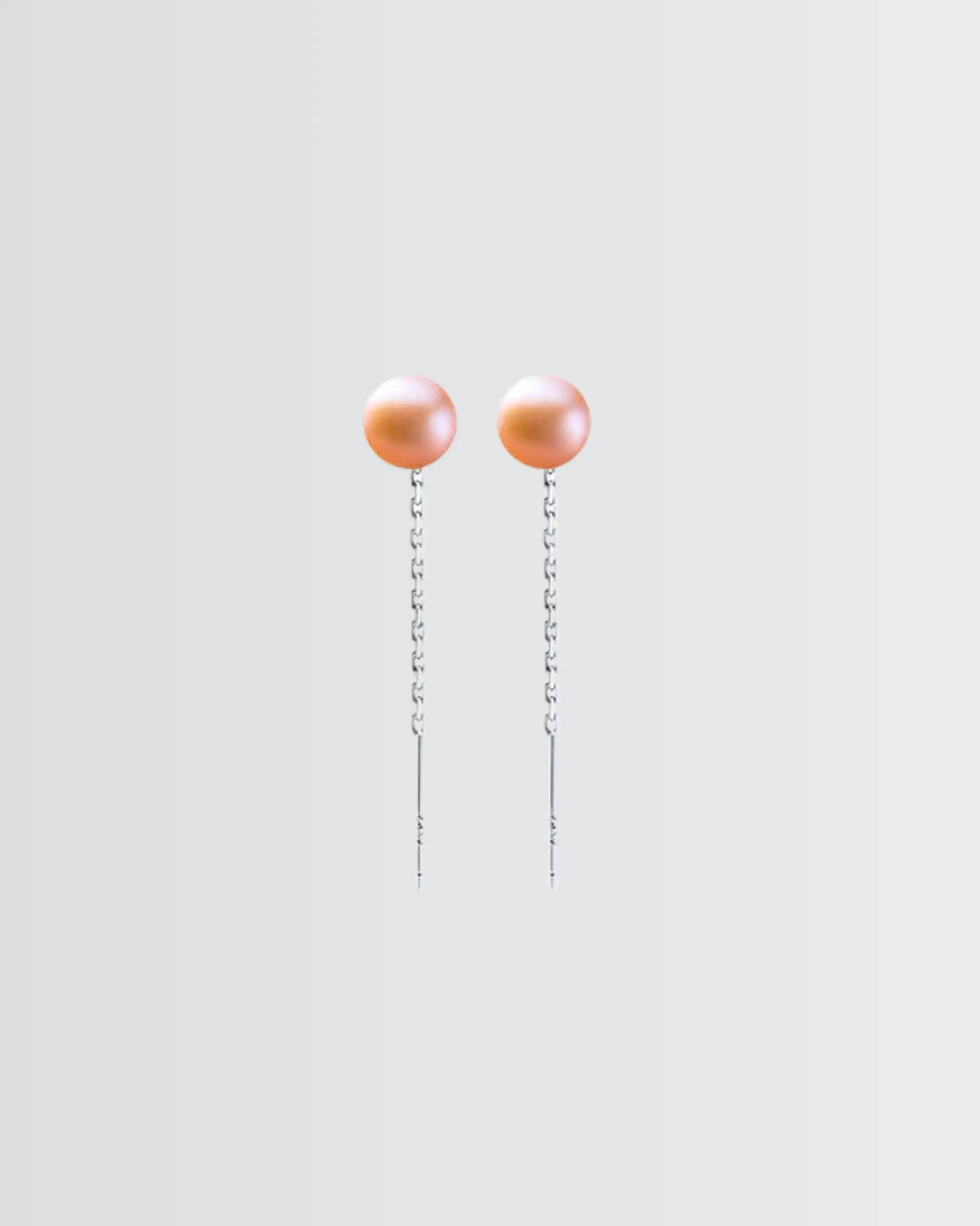 Elegance in Every Pearl Drop Earrings - Silver Earrings by BLINGLANE