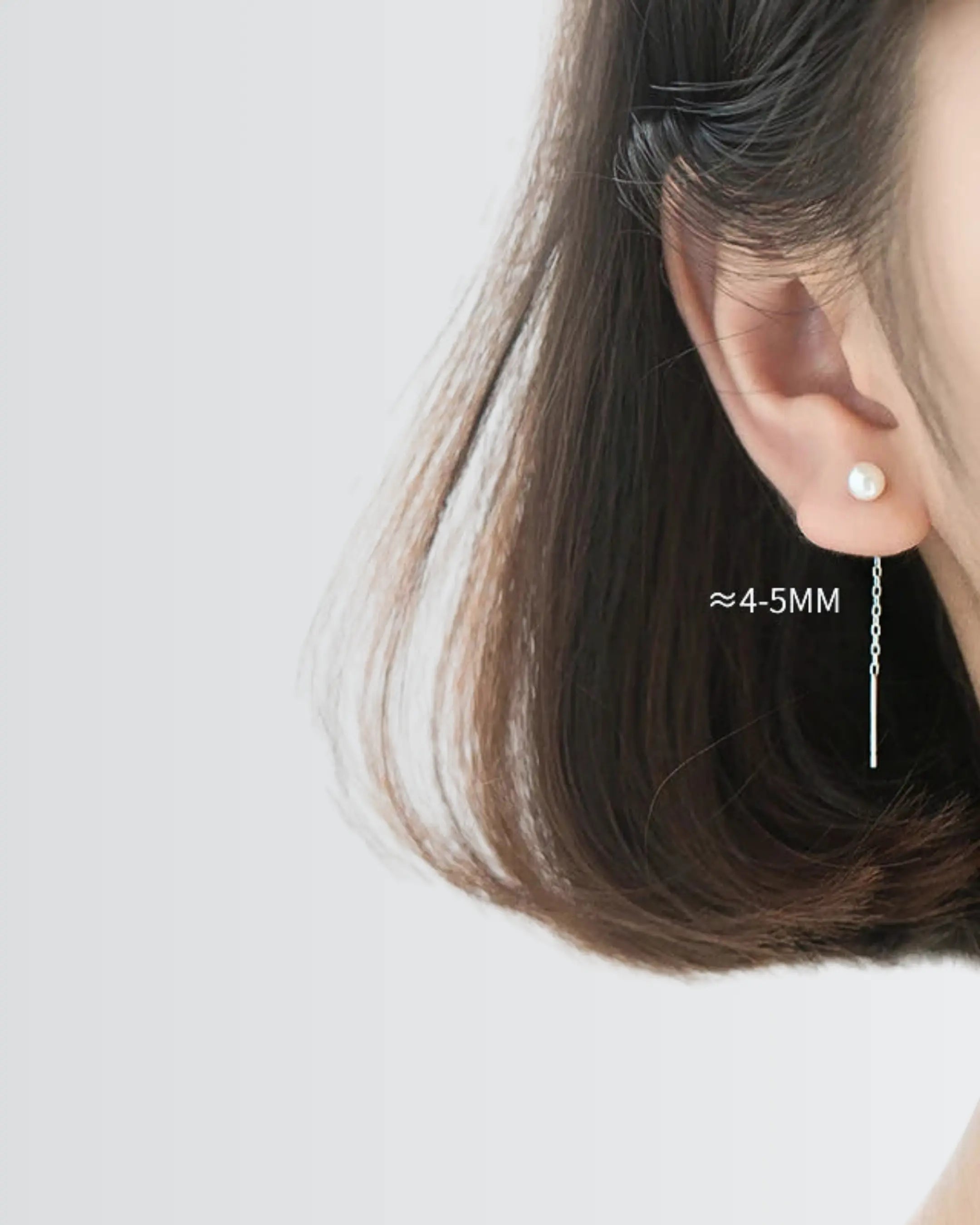 Elegance in Every Pearl Drop Earrings - Silver Earrings by BLINGLANE
