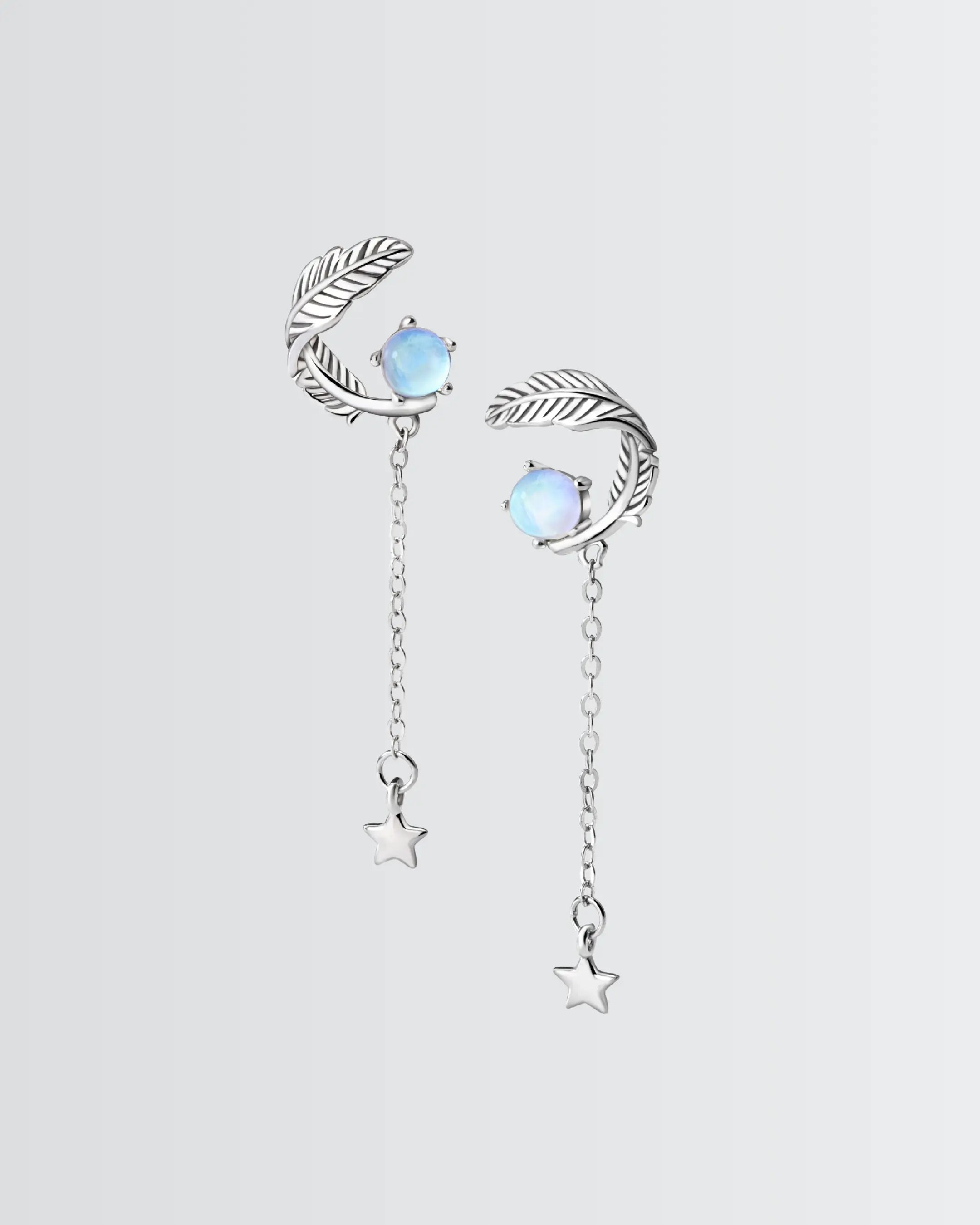 Eternal Spring Light Earrings - Silver Earrings by BLINGLANE