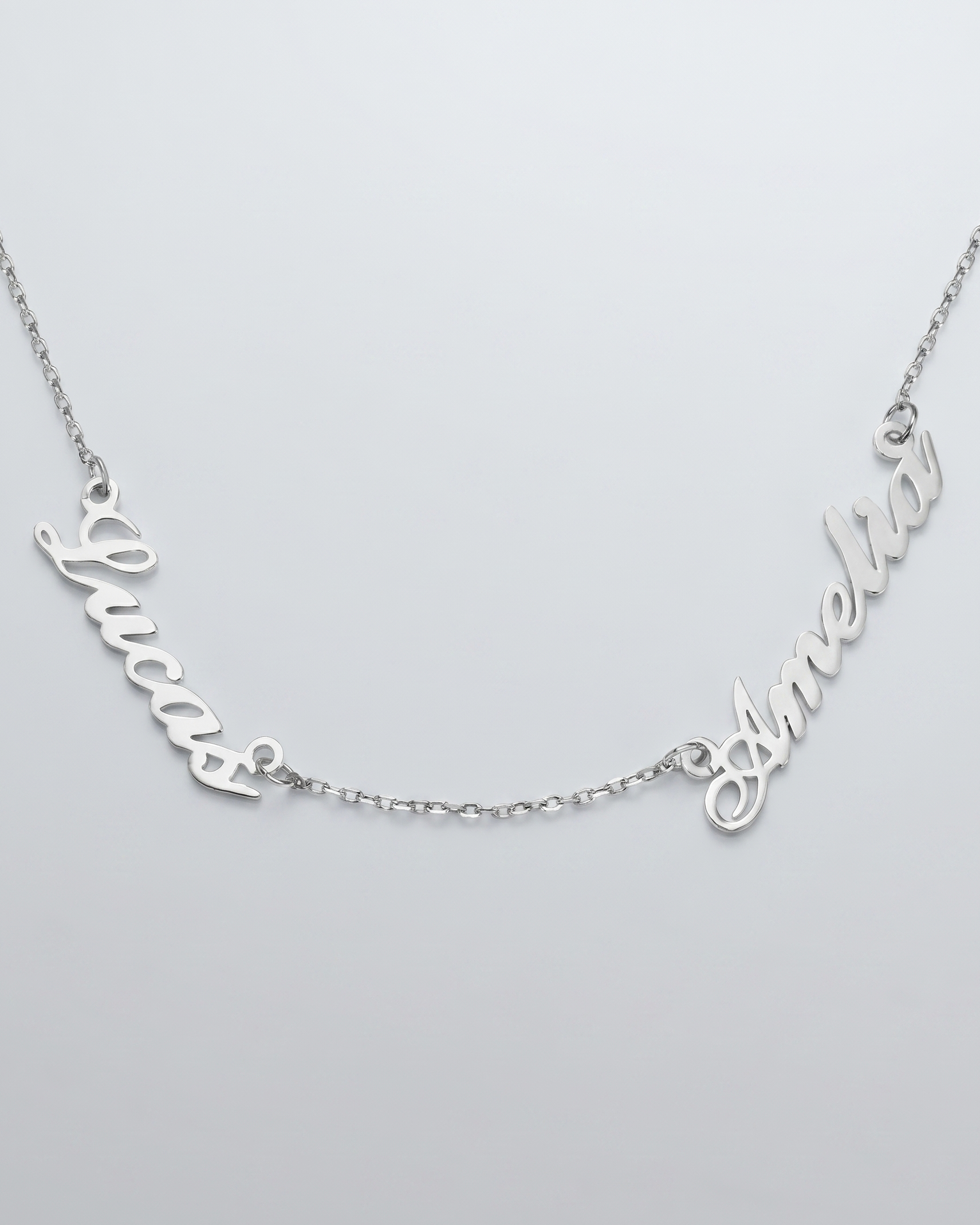 Personalize Two Names Necklace - jewellery by BLINGLANE