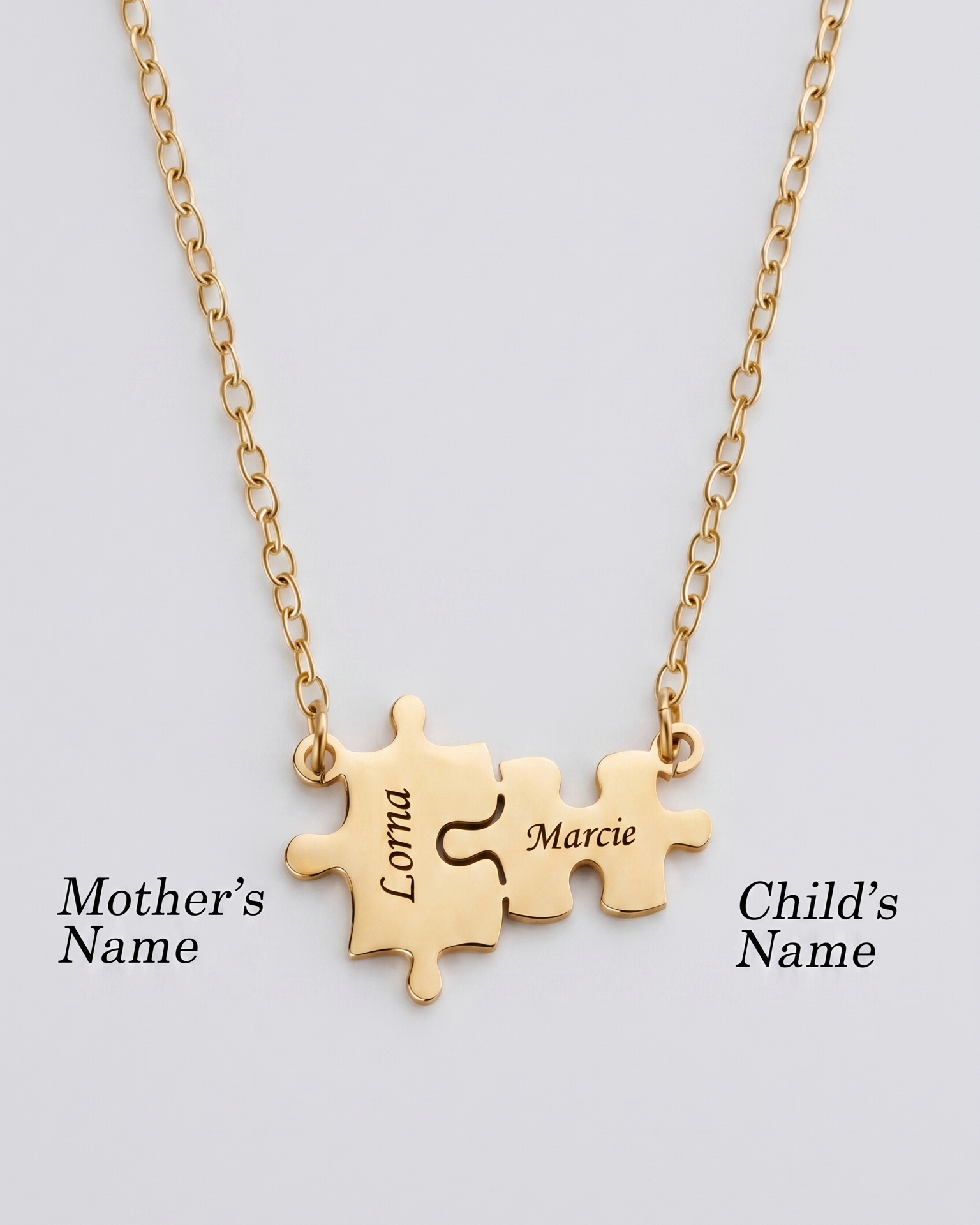 Personalize Autism Awareness Necklace