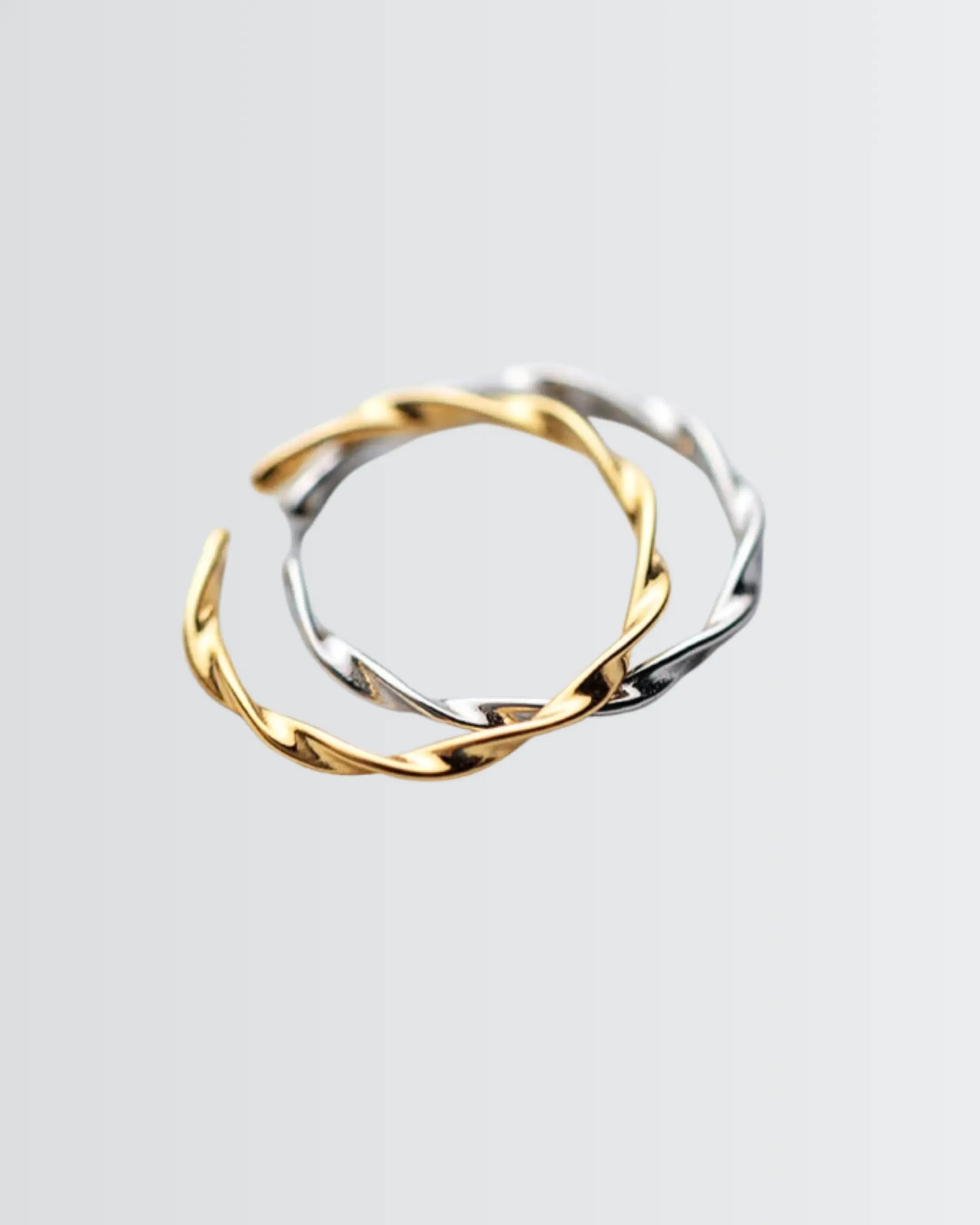 Gorgeous Curves Minimal Ring - Silver Ring by BLINGLANE