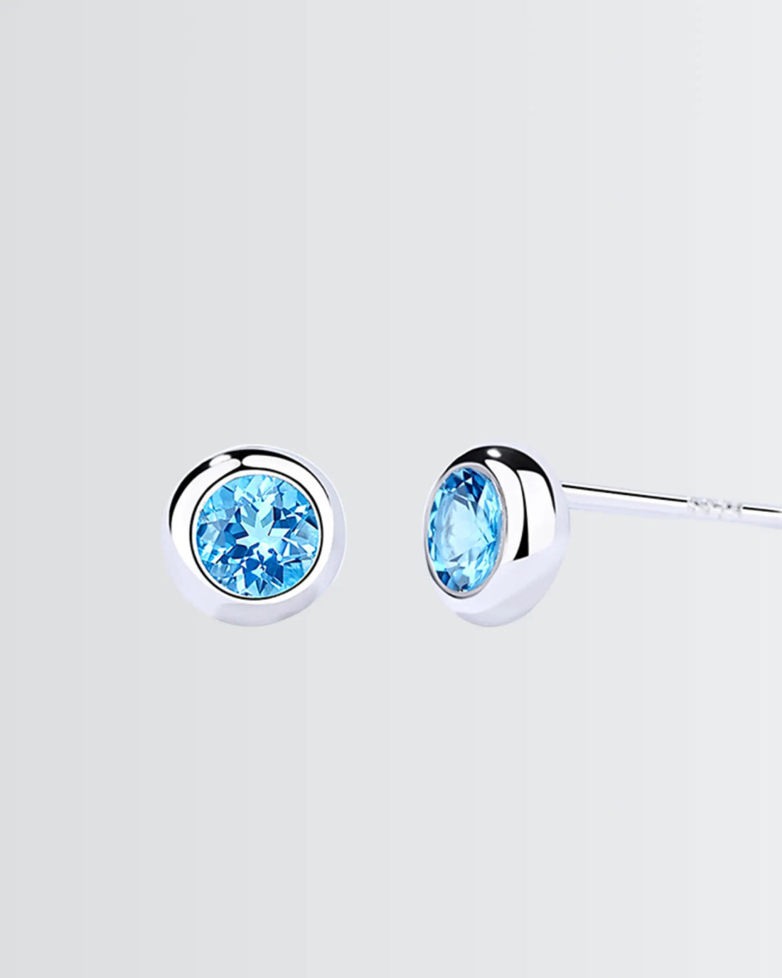 Guiding Light Studs - Silver Earrings by BLINGLANE