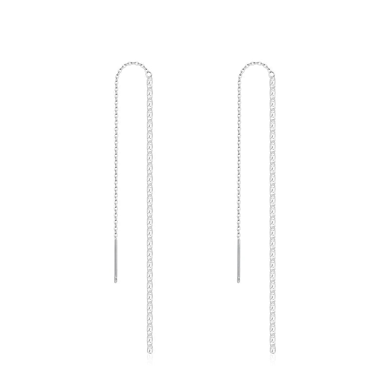 Elite Lines Of Light Threader Earrings