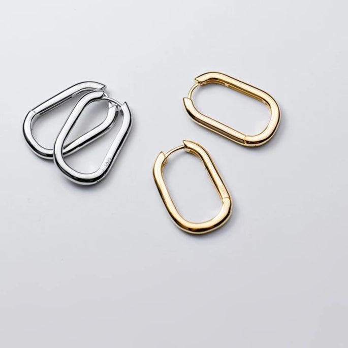 Everyday Bling Hoops