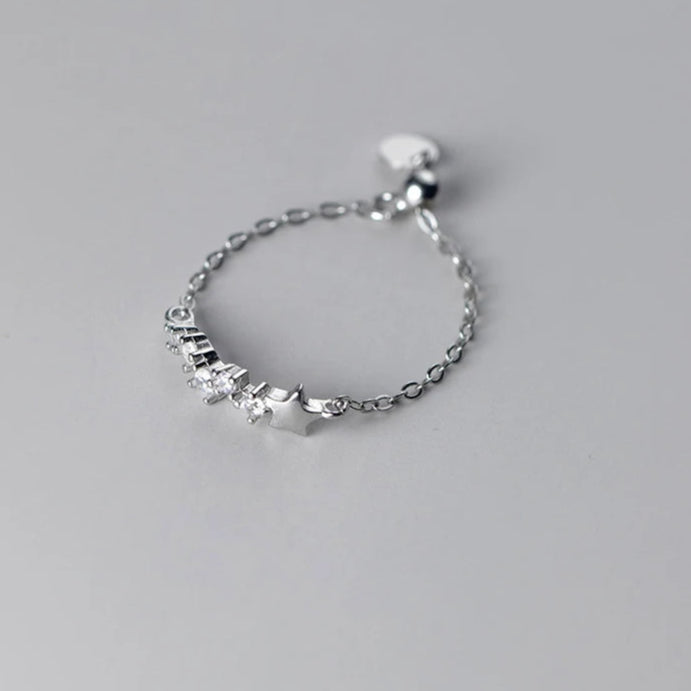 Shining Star Chain Ring