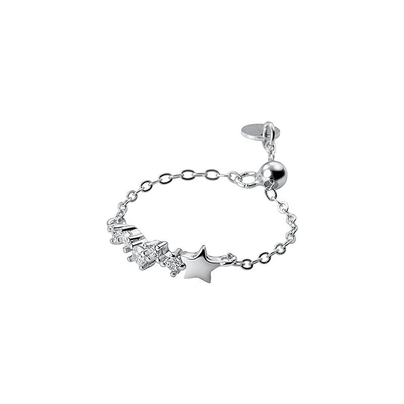 Shining Star Chain Ring