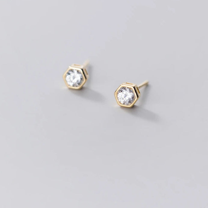Bold Beam Solitaire Studs