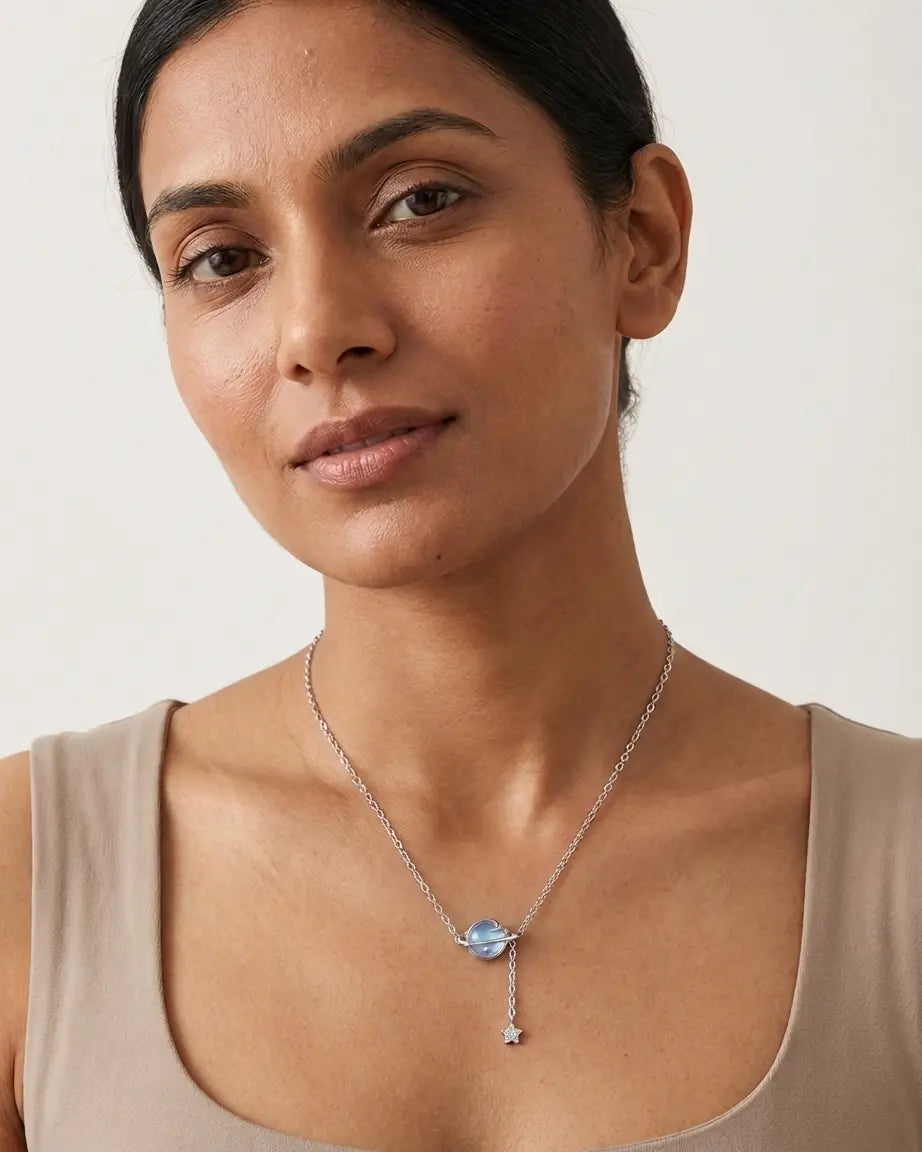 Infinite Universe Necklace - Silver Necklace by BLINGLANE