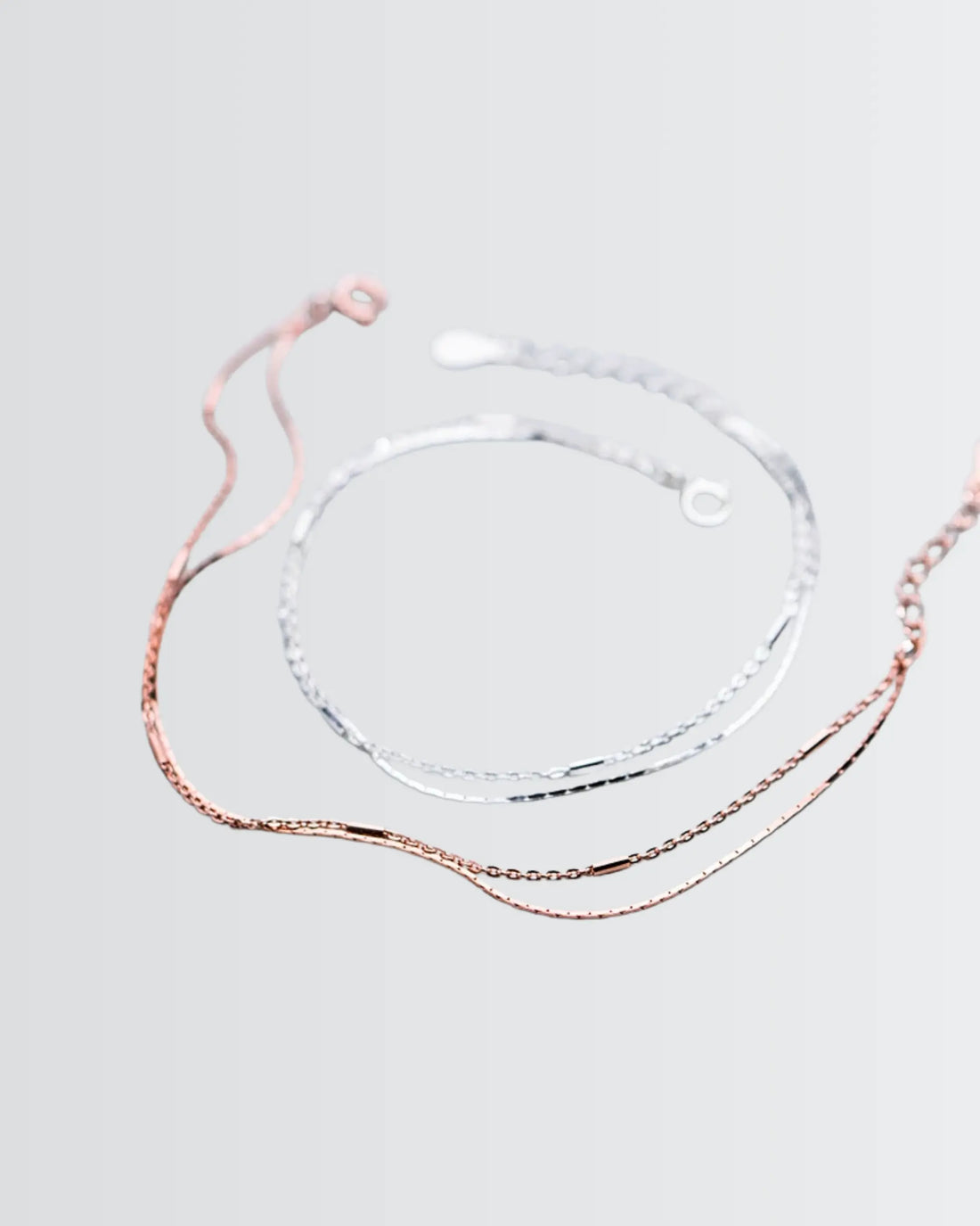 Luxe Lines Minimal Bracelet - Silver Bracelet by BLINGLANE