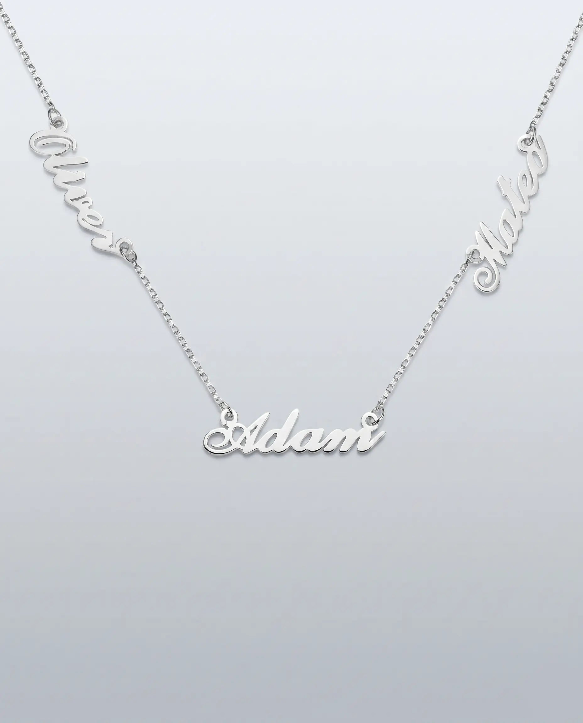 Personalize Three Names Necklace - Fashion Necklace by BLINGLANE