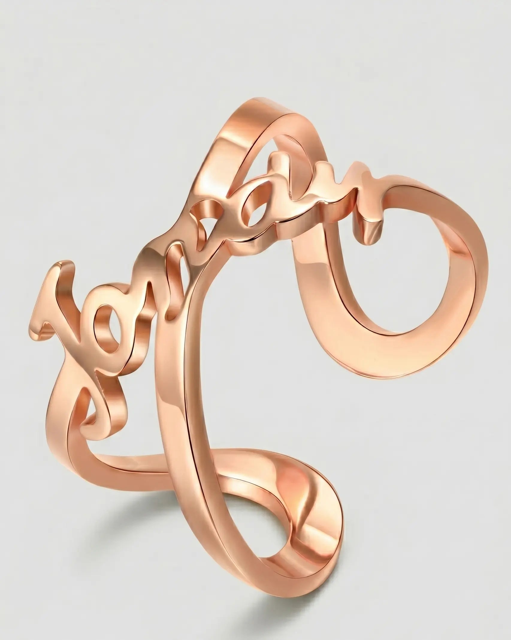 Personalize Your Name Infinity Ring - Fashion Ring by BLINGLANE