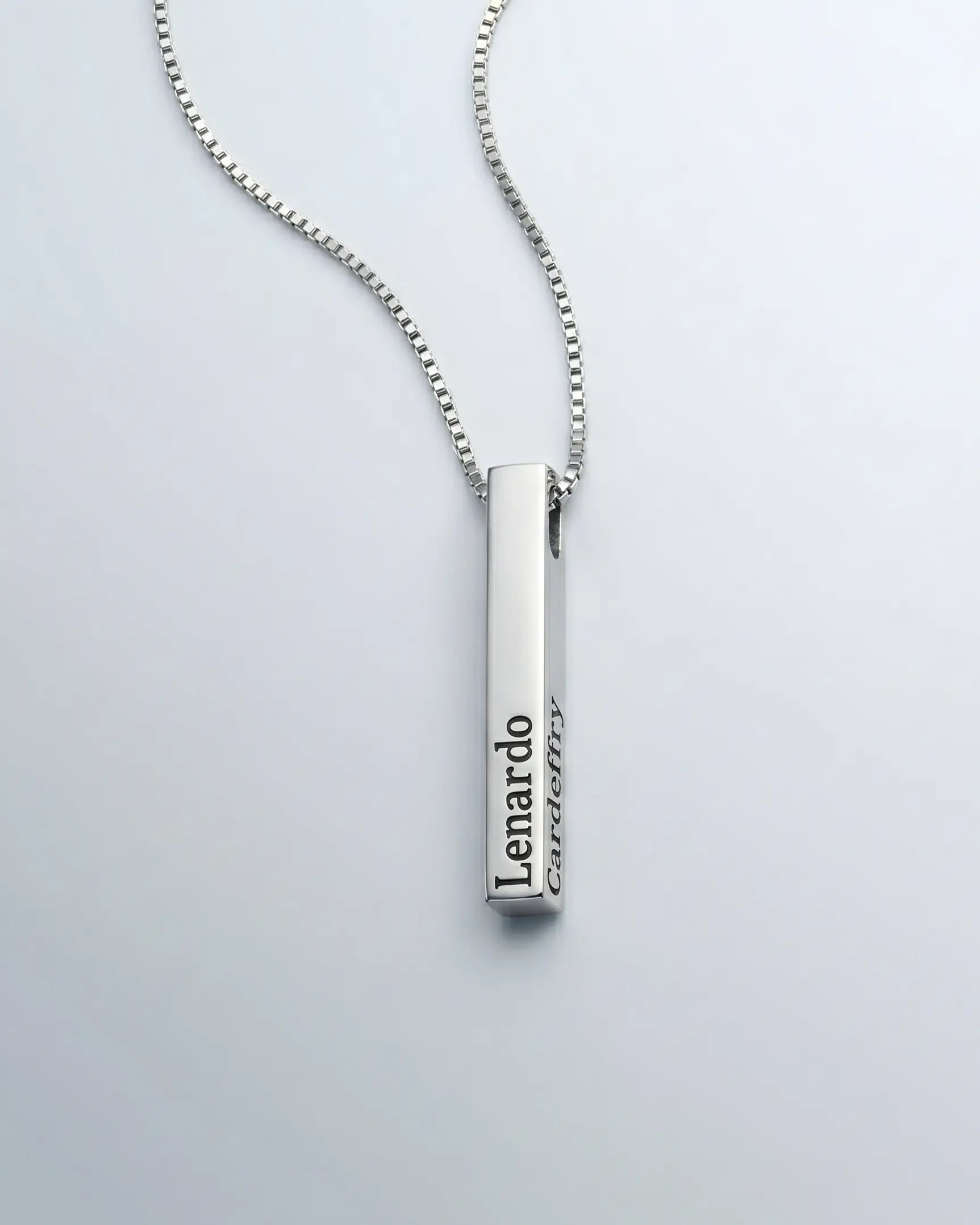 Personalize Your Name Vertical Bar Necklace - Fashion Necklace by BLINGLANE